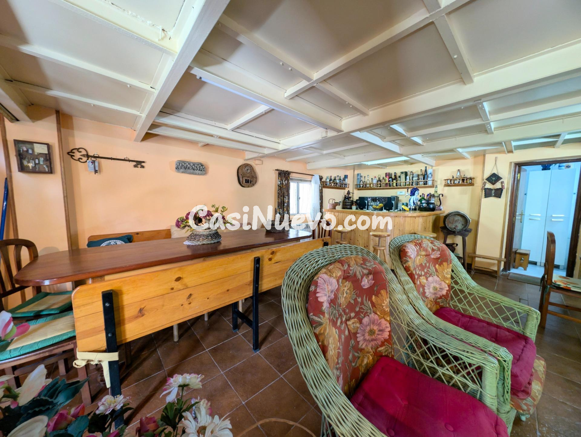 CASA DE 3 PLANTAS CON JARDIN, PARCELA URBANA Y GARAJE. EN LL - foto 13