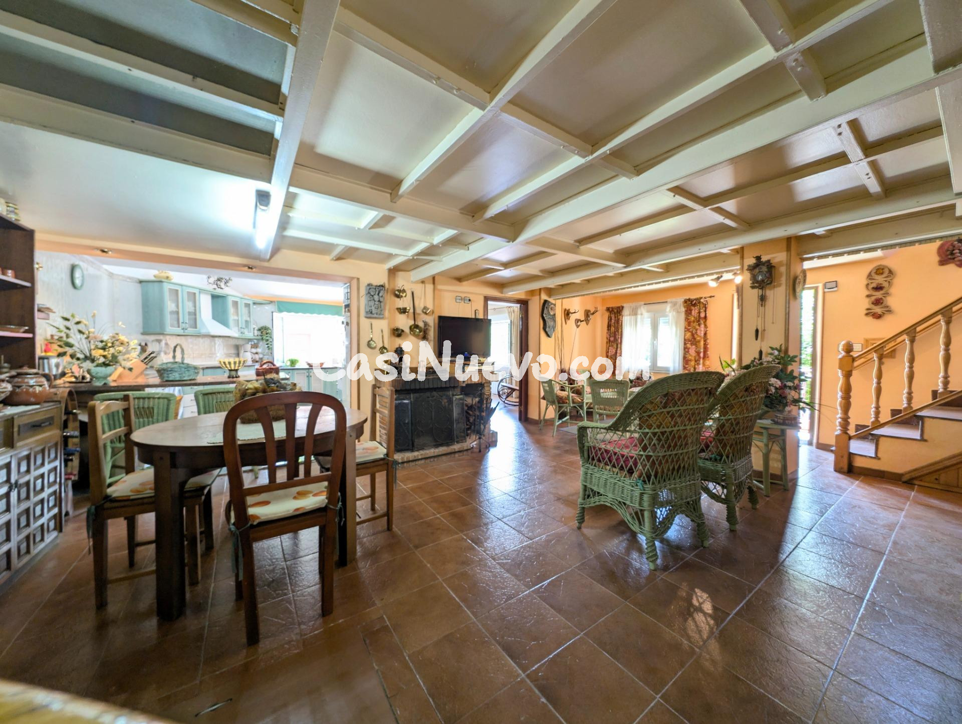 CASA DE 3 PLANTAS CON JARDIN, PARCELA URBANA Y GARAJE. EN LL - foto 16