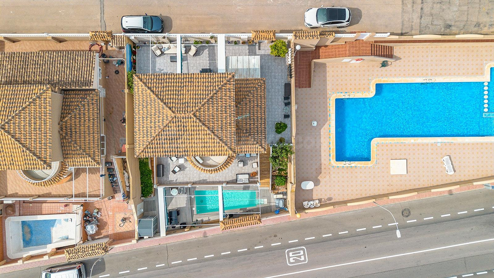 Exclusiva villa independiente de estilo mediterráneo con vis