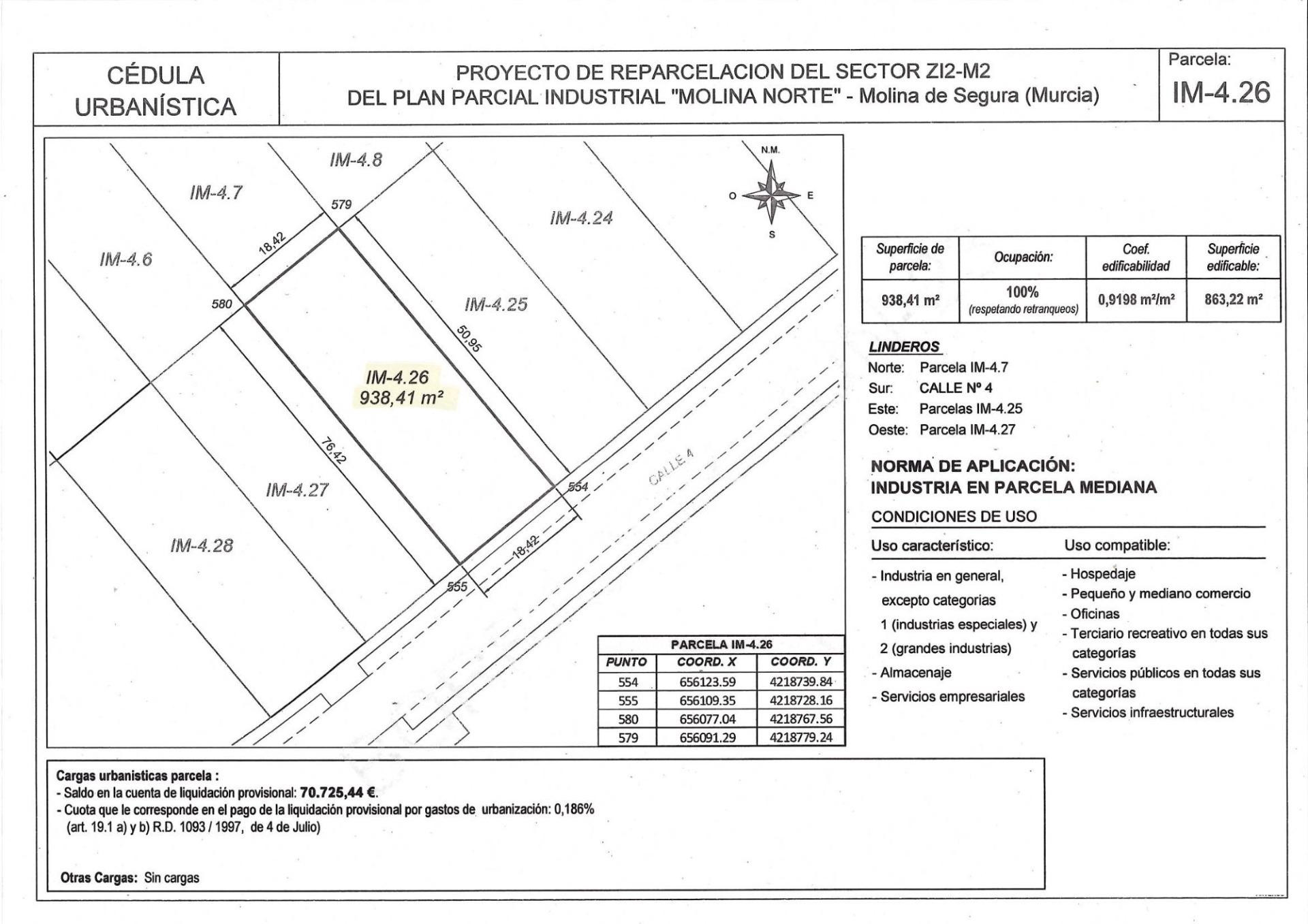 ¡Oportunidad única! Parcela en Molina Norte con gran potencial industrial y versatilidad