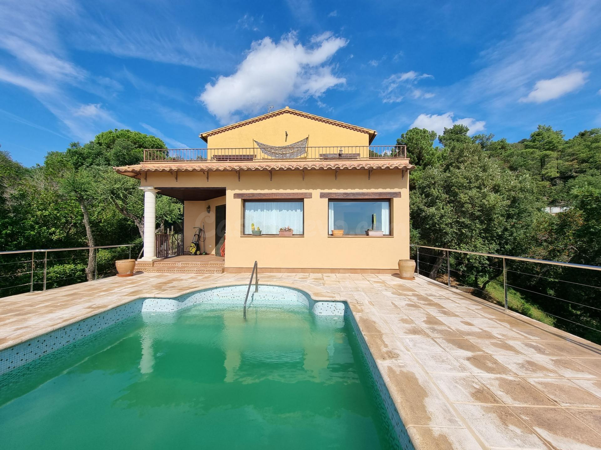 Casa de campo en Lloret de Mar con vistas al mar