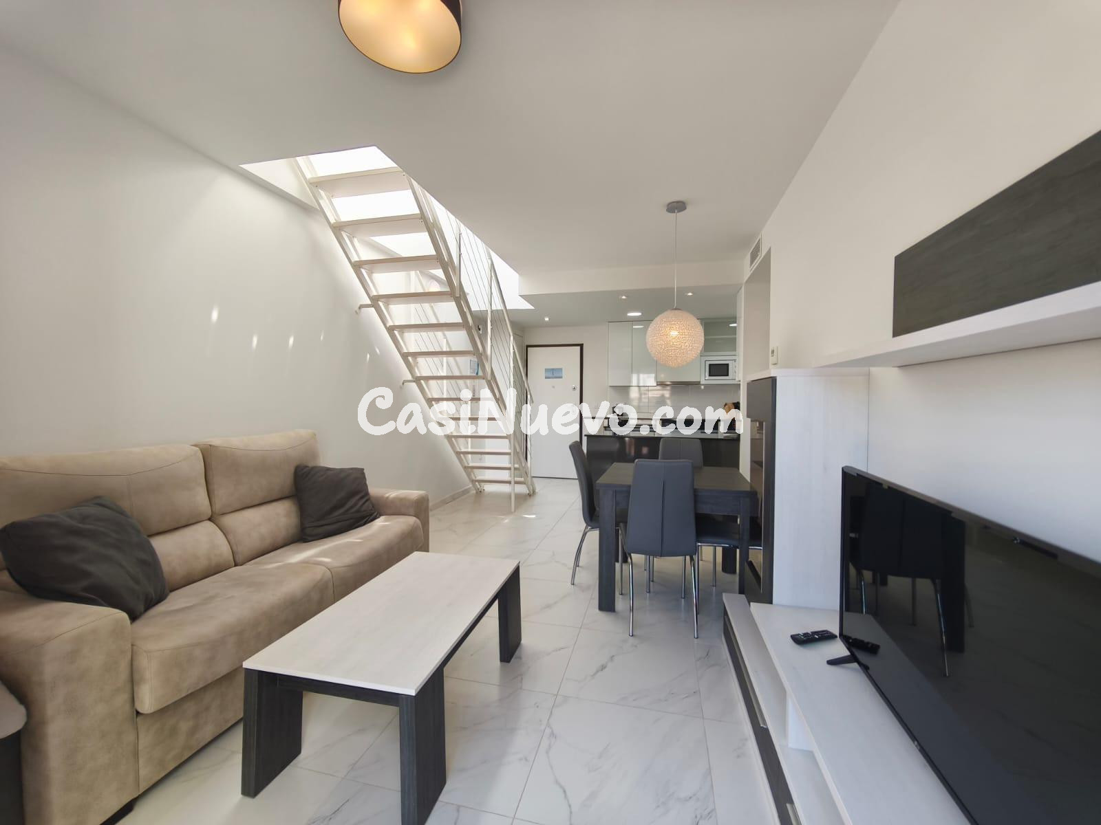 Ático Exclusivo en Mar de Pulpí: Vistas Panorámicas, Soláriu - foto 6