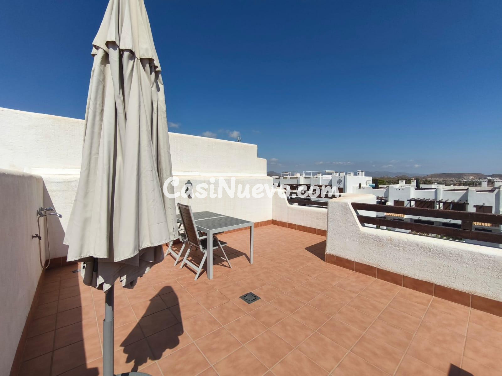 Ático Exclusivo en Mar de Pulpí: Vistas Panorámicas, Soláriu - foto 17