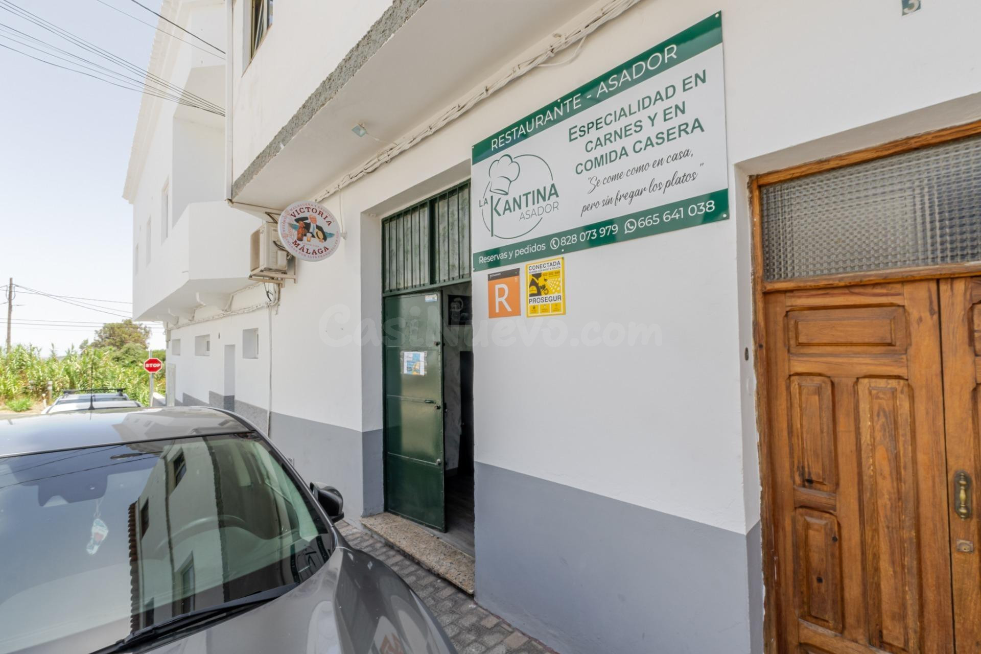 LOCAL COMERCIAL DESTINADO A RESTAURACIÓN EN TEROR