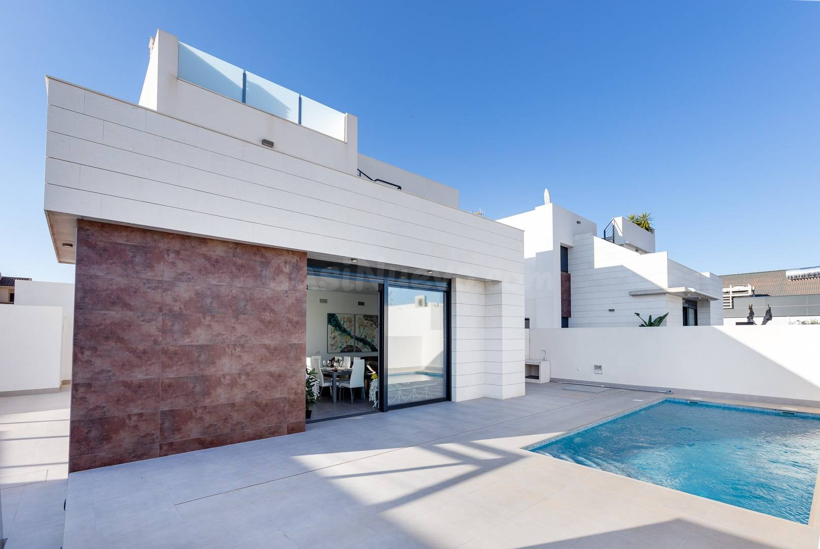 Villas modernas con tres dormitorios, amplias parcelas y ter - foto 4