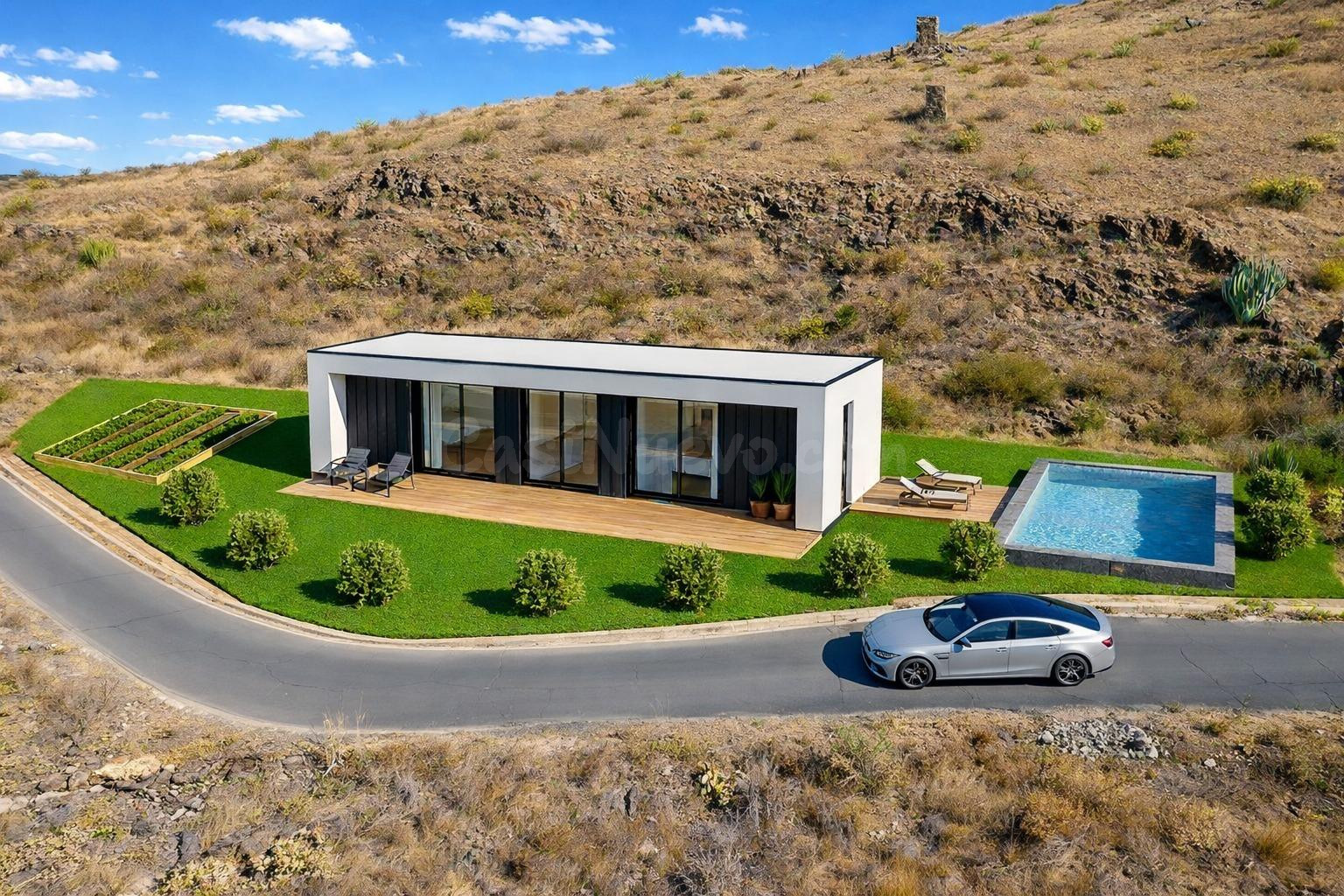 Terreno rústico en Tijoco Bajo– 2.269 m2 con vistas al mar y
