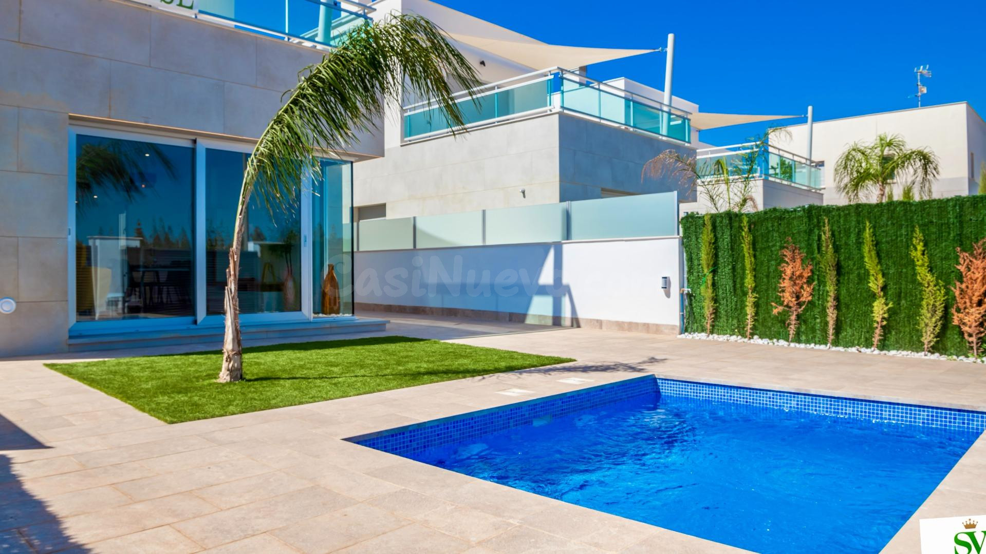 Chalet independiente de alto nivel con piscina privada cerca - foto 2