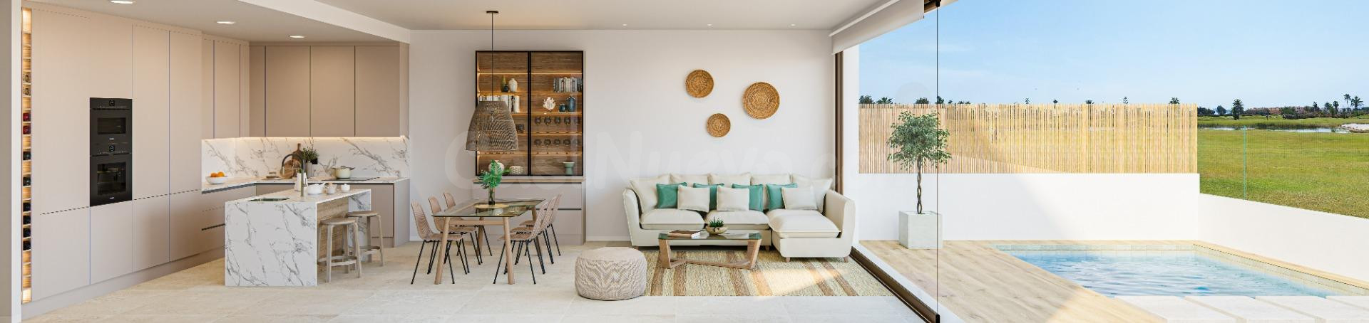VILLA CON PISCINA PRIVADA DE 3 DORMITORIOS Y 2 BAÑOS EN LOS  - foto 2