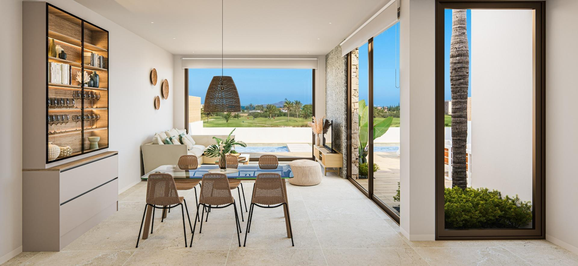 VILLA CON PISCINA PRIVADA DE 3 DORMITORIOS Y 2 BAÑOS EN LOS  - foto 4