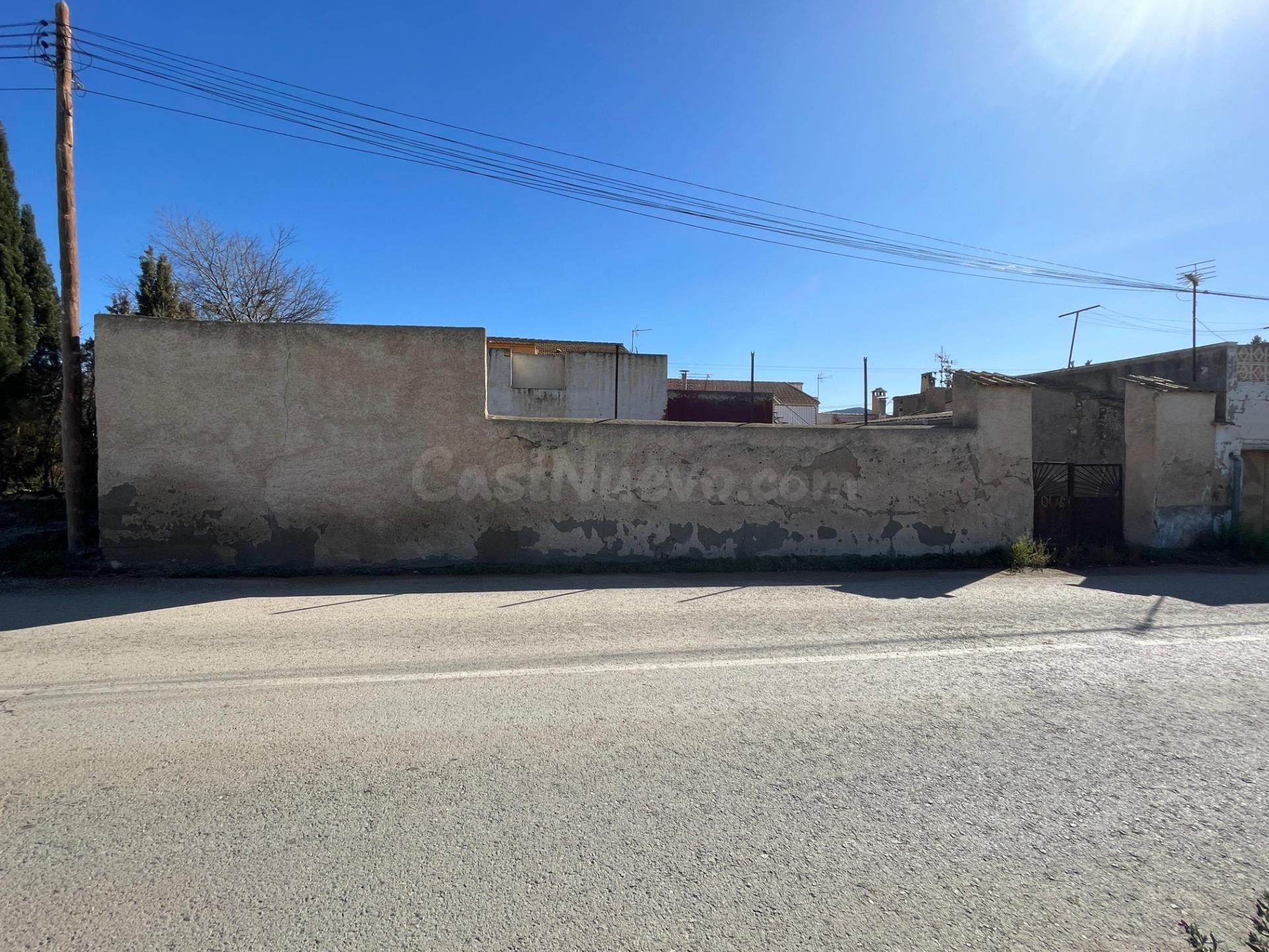 Solar urbano de 222 m2 en Altobordo, Purias, Lorca, más 7.521,55 m2 de finca rústica de secano. - foto 2