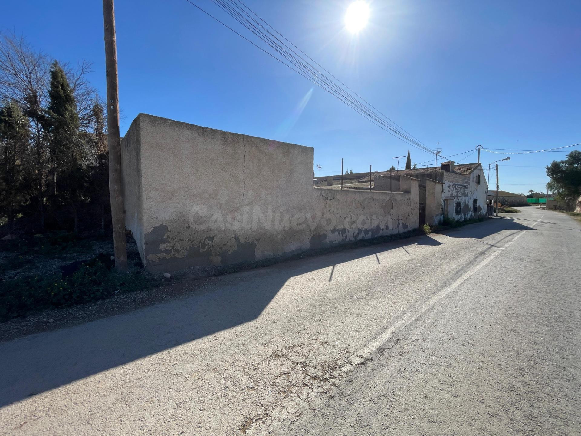 Solar urbano de 222 m2 en Altobordo, Purias, Lorca, más 7.521,55 m2 de finca rústica de secano. - foto 3