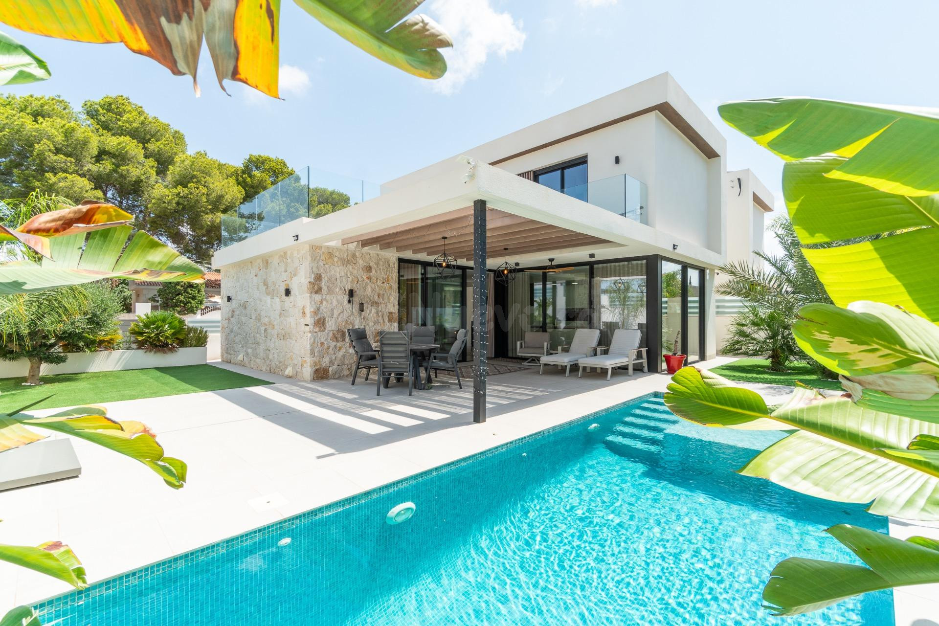 Villa moderna y equipada en Los Balcones, Torrevieja