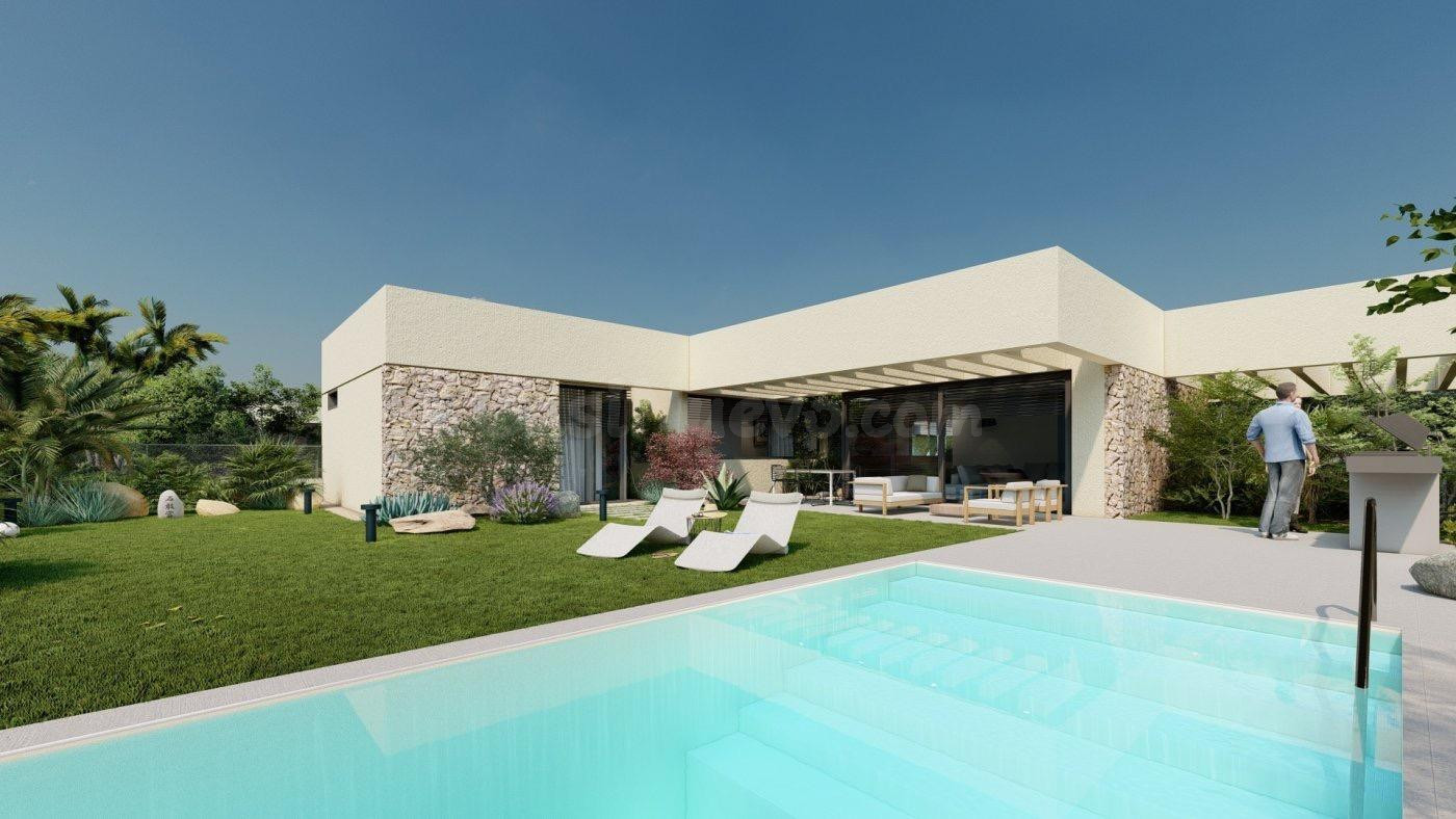 VILLAS DE OBRA NUEVA EN ALTAONA GOLF RESORT, MURCIA