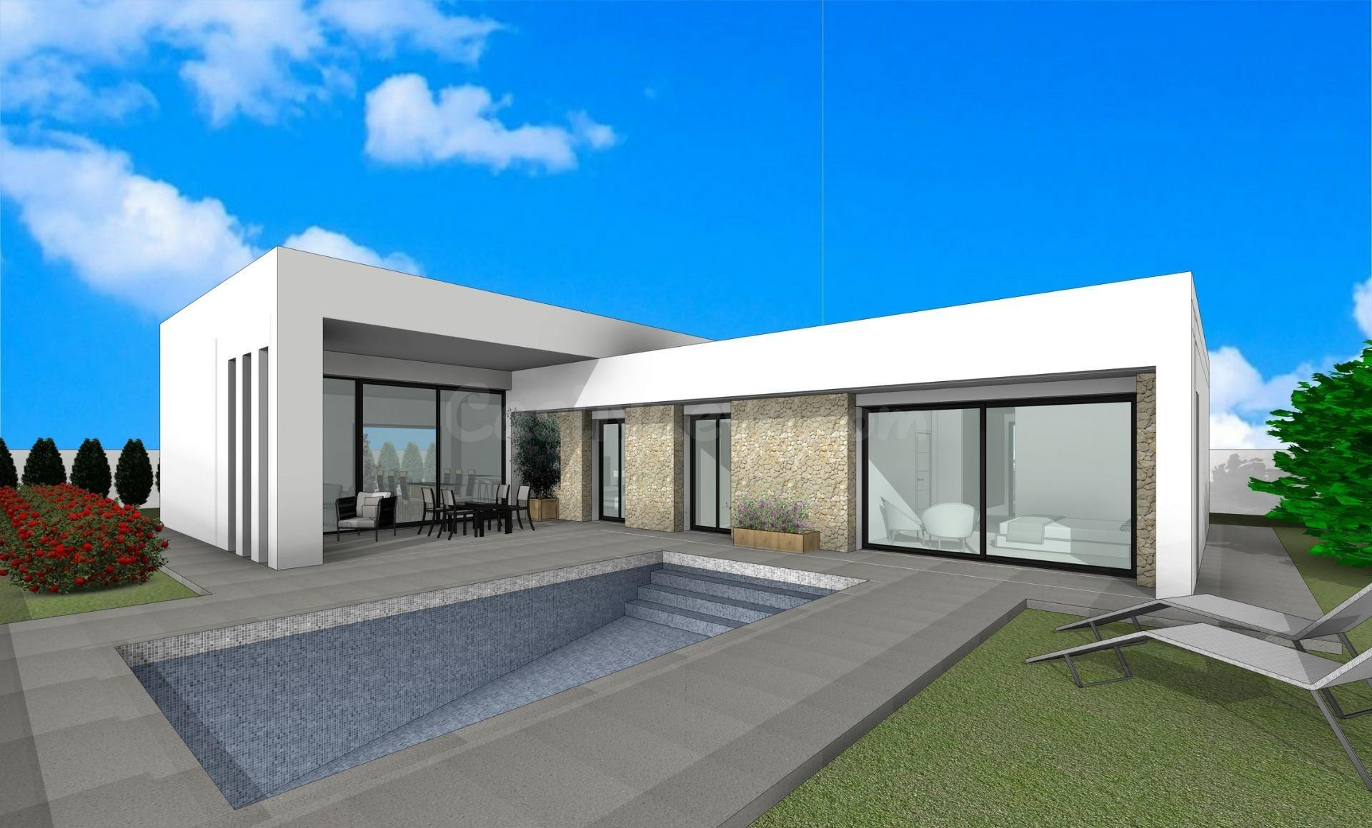 VILLAS DE OBRA NUEVA EN PINOSO