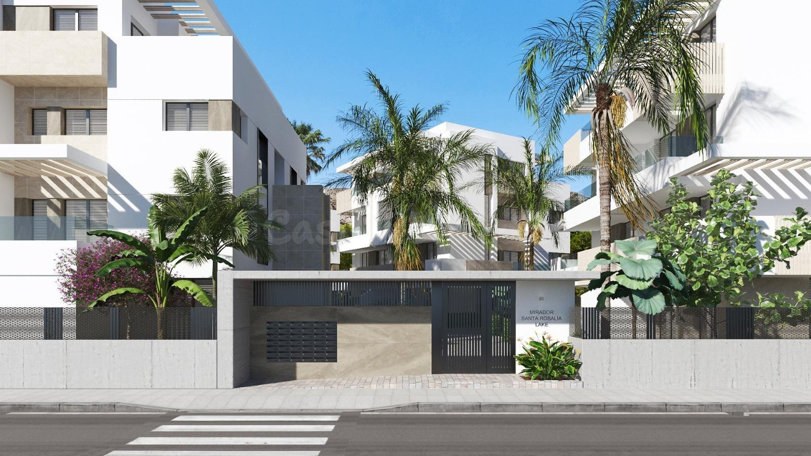 APARTAMENTOS DE OBRA NUEVA EN COMPLEJO PRIVADO EN LA PROVINCIA DE MURCIA