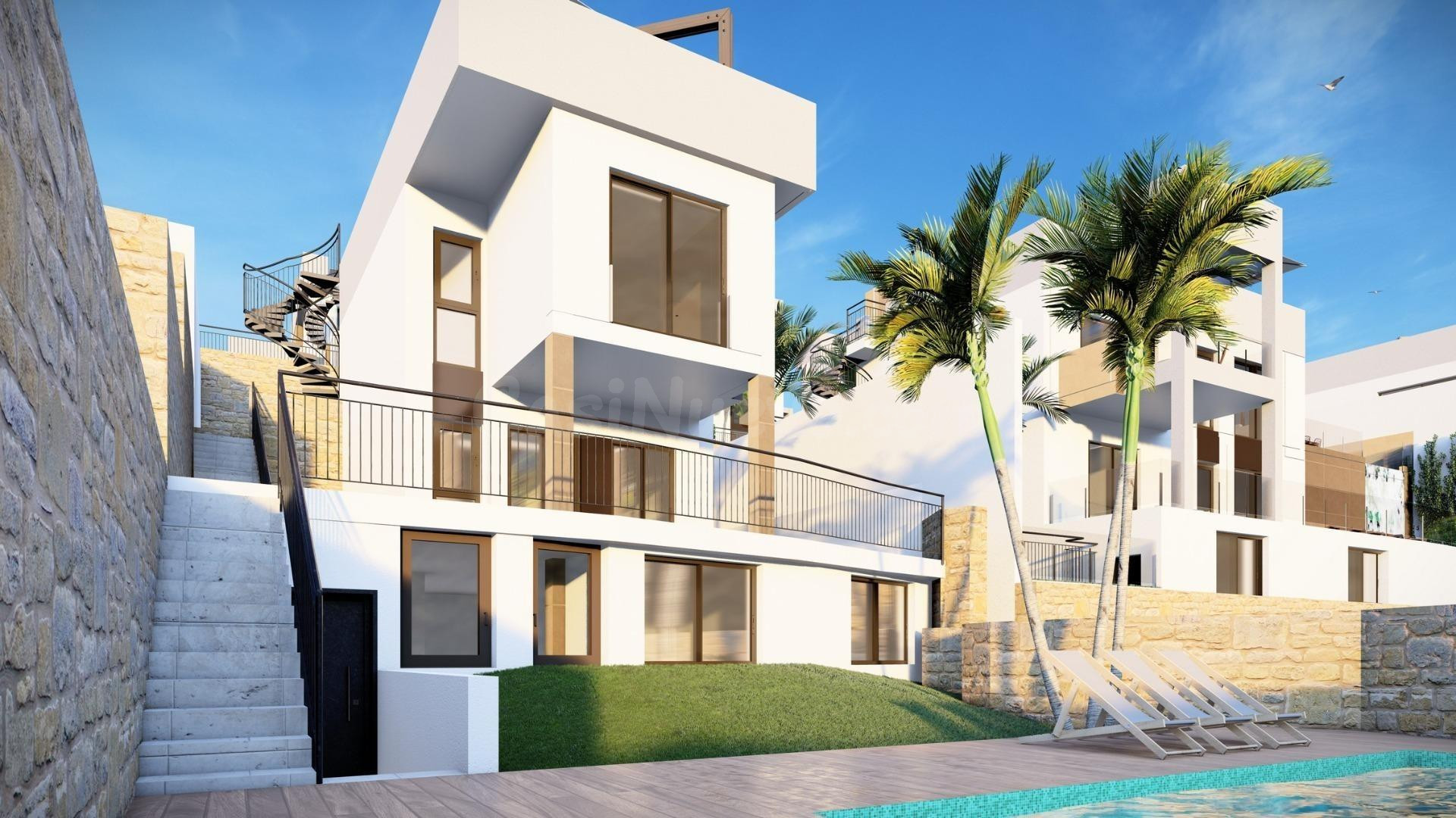 VILLAS DE OBRA NUEVA EN LA FINCA GOLF