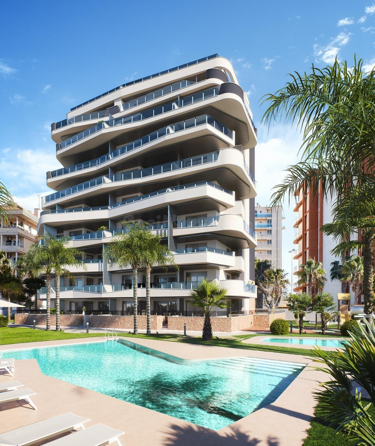 RESIDENCIAL DE OBRA NUEVA EN GUARDAMAR DEL SEGURA