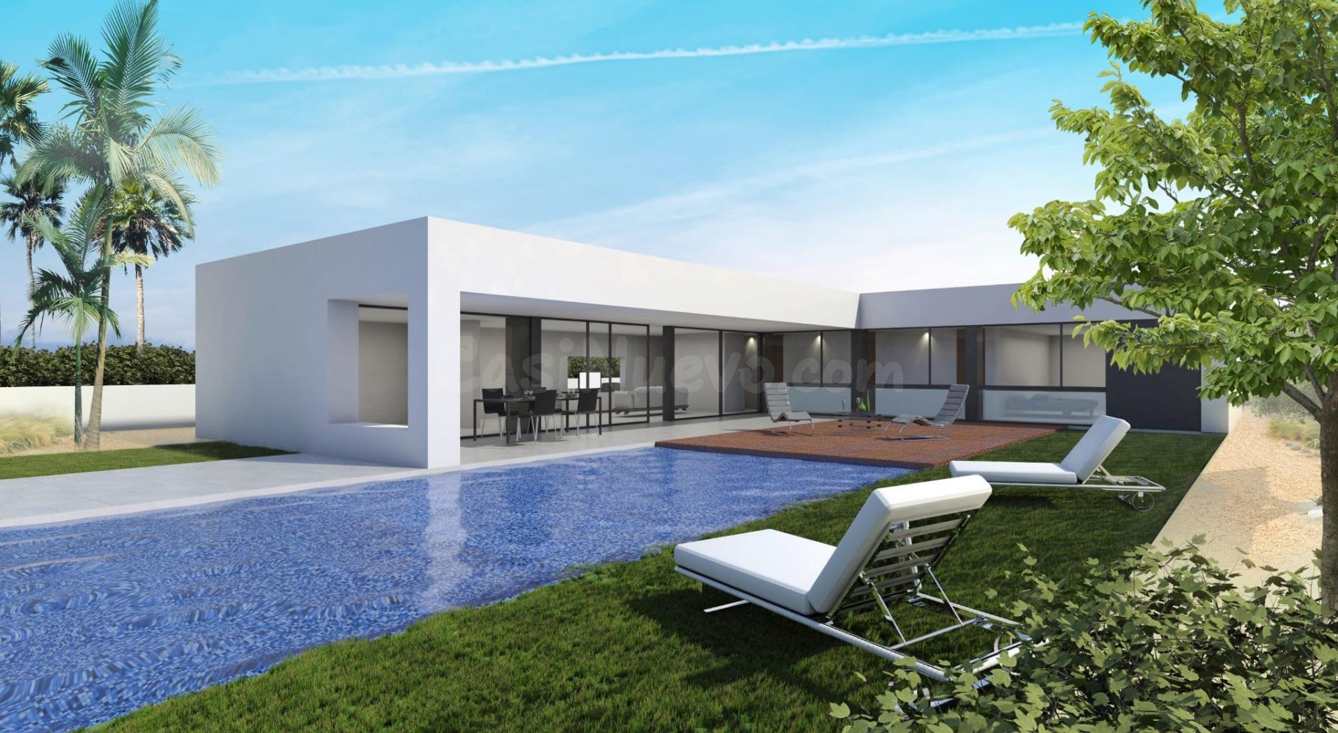 CHALET DE OBRA NUEVA EN PINOSO (TORRE DEL RICO ) JUMILLA