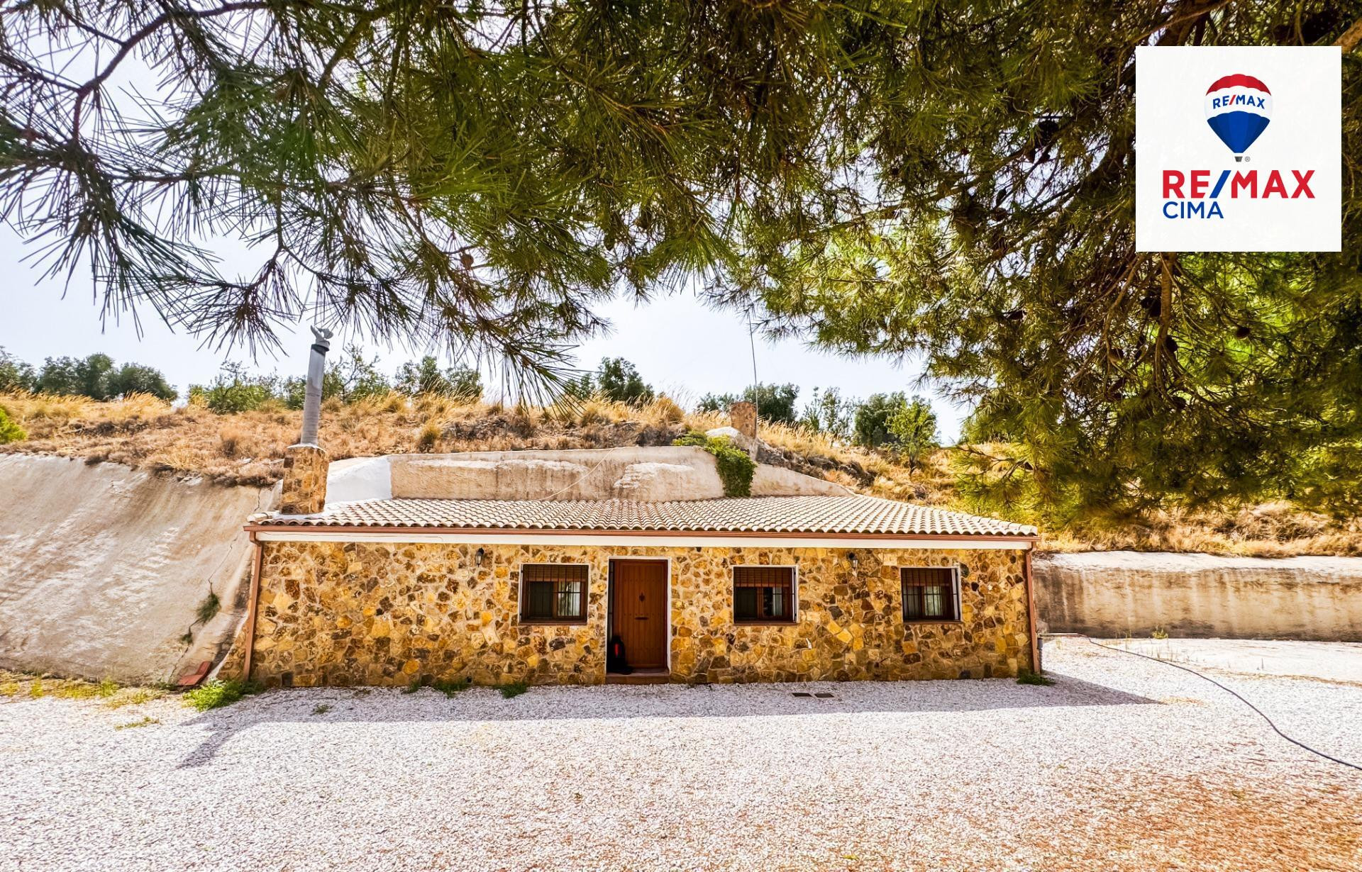 CASA CUEVA con PARCELA mas de  10.000 METROS