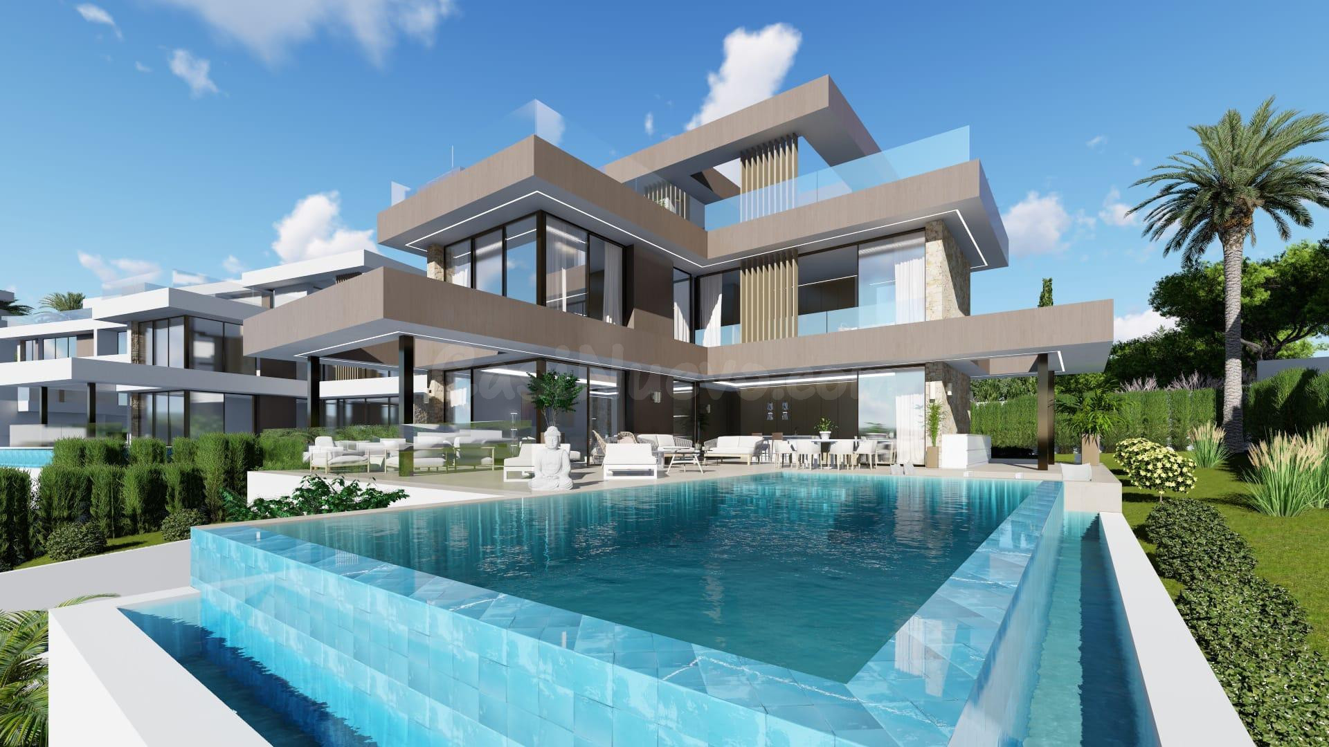 VILLA DE LUJO CON VISTAS AL MAR EN ESTEPONA