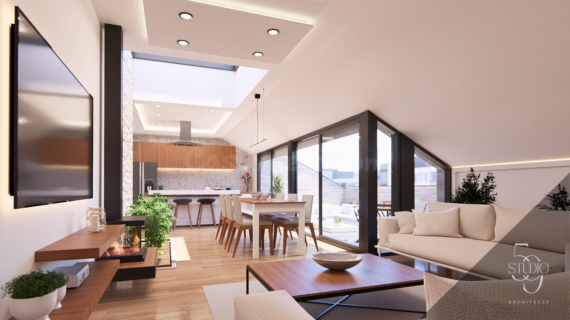 Exclusivo ático en Fuengirola en venta  con 3 terrazas y todo a pie de calle