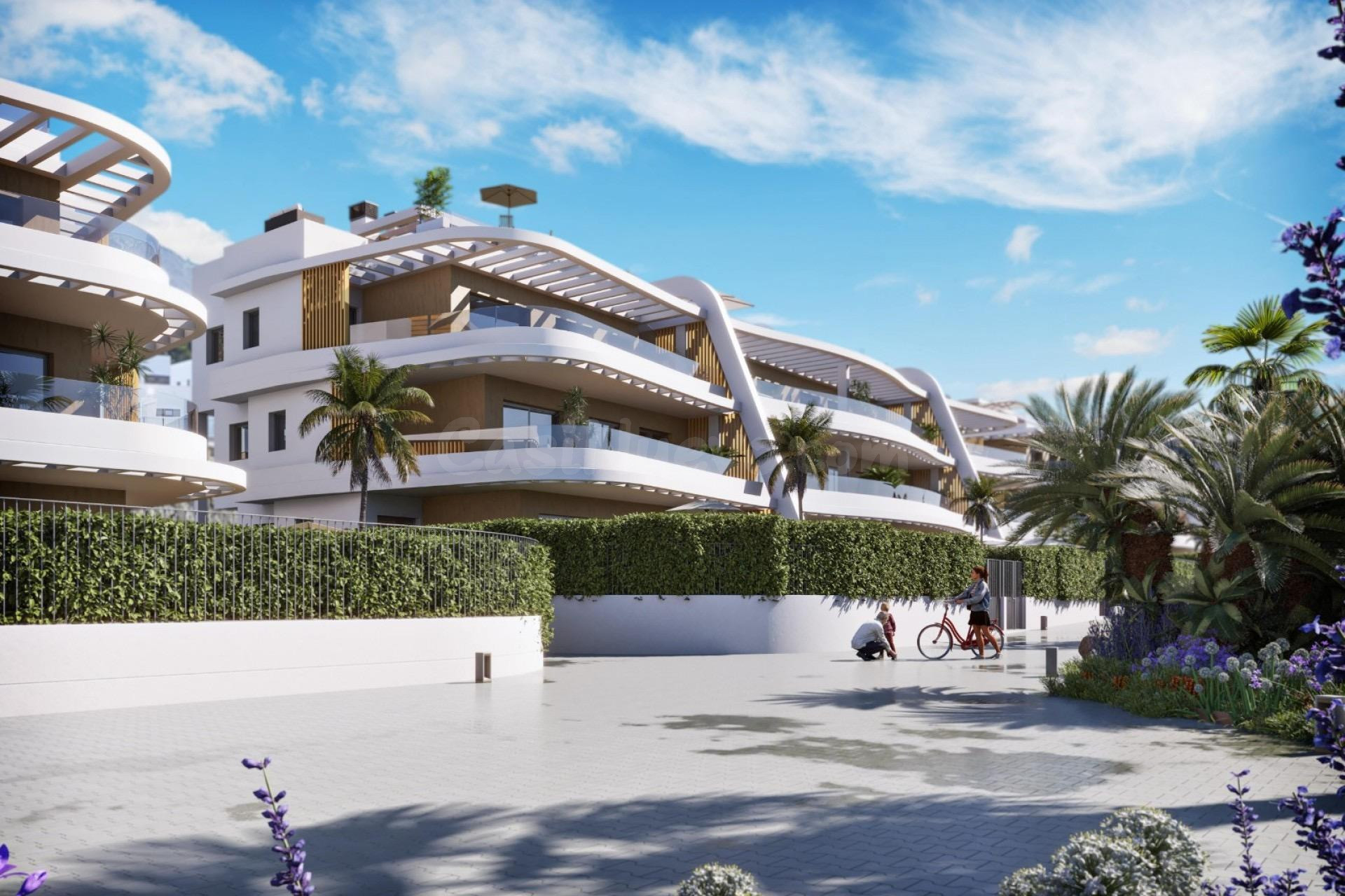 Obra nueva en Finestrat apartamentos de 2 dormitorios