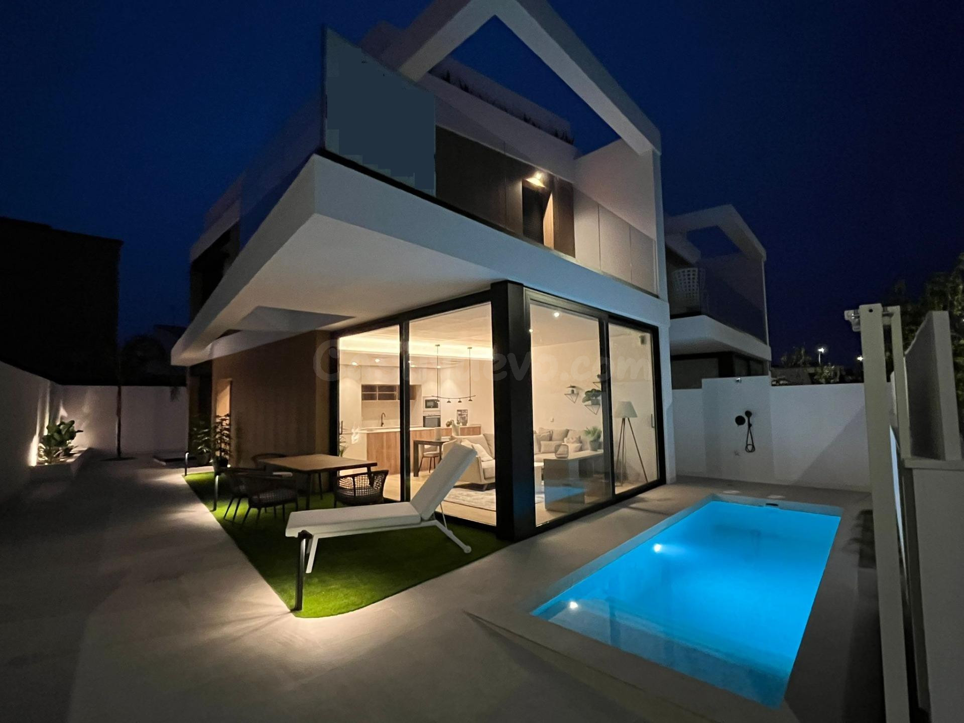🏝️ EXCLUSIVAS VILLAS DE OBRA NUEVA LLAVE EN MANO CON PISCINA PRIVADA