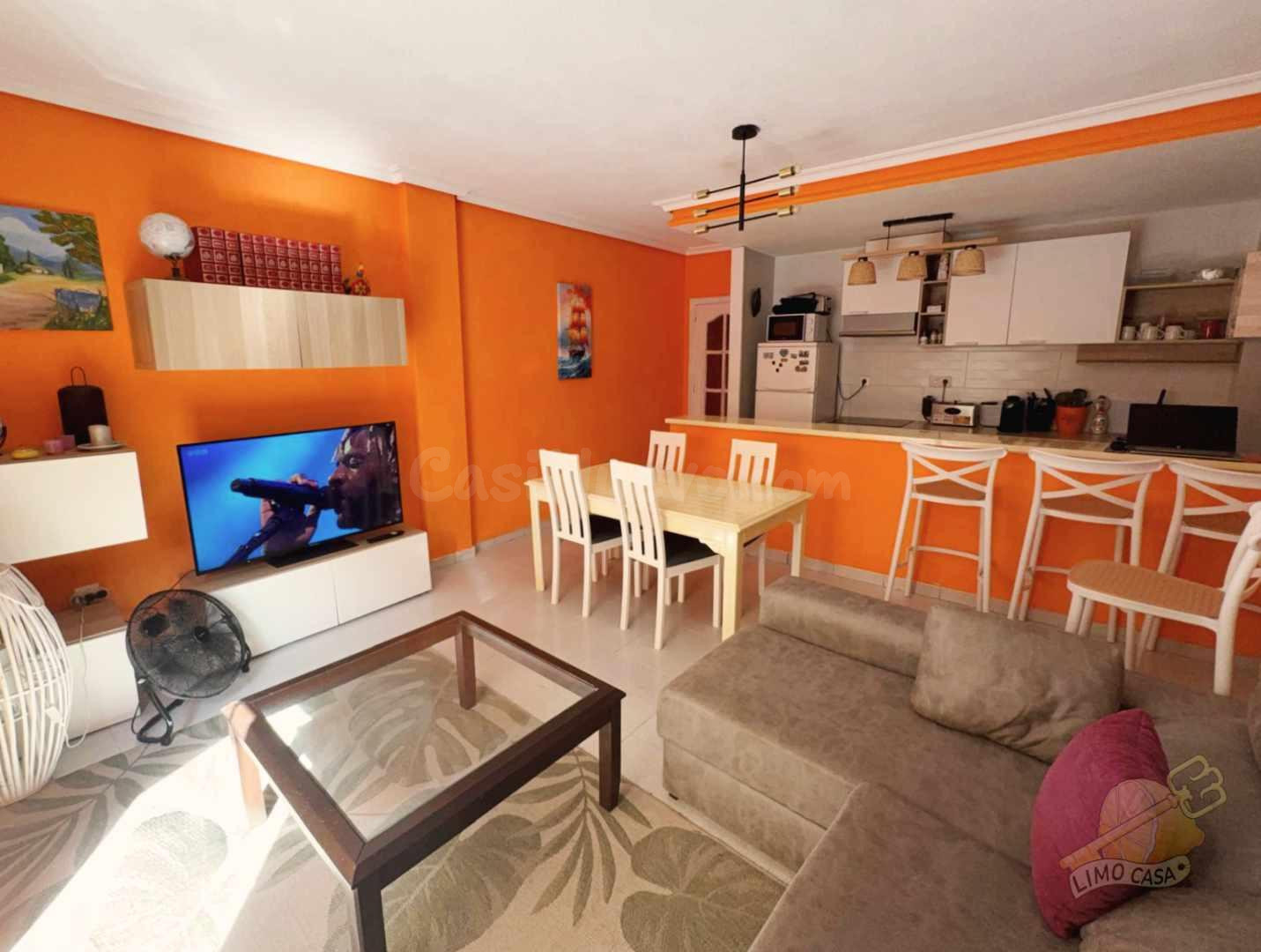 Bonito apartamento de 2 dormitorios a 30 m de la Playa del Cura