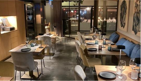 Restaurante totalmente equipado, nuevo, en venta en Platja d'Aro con terraza vista al mar