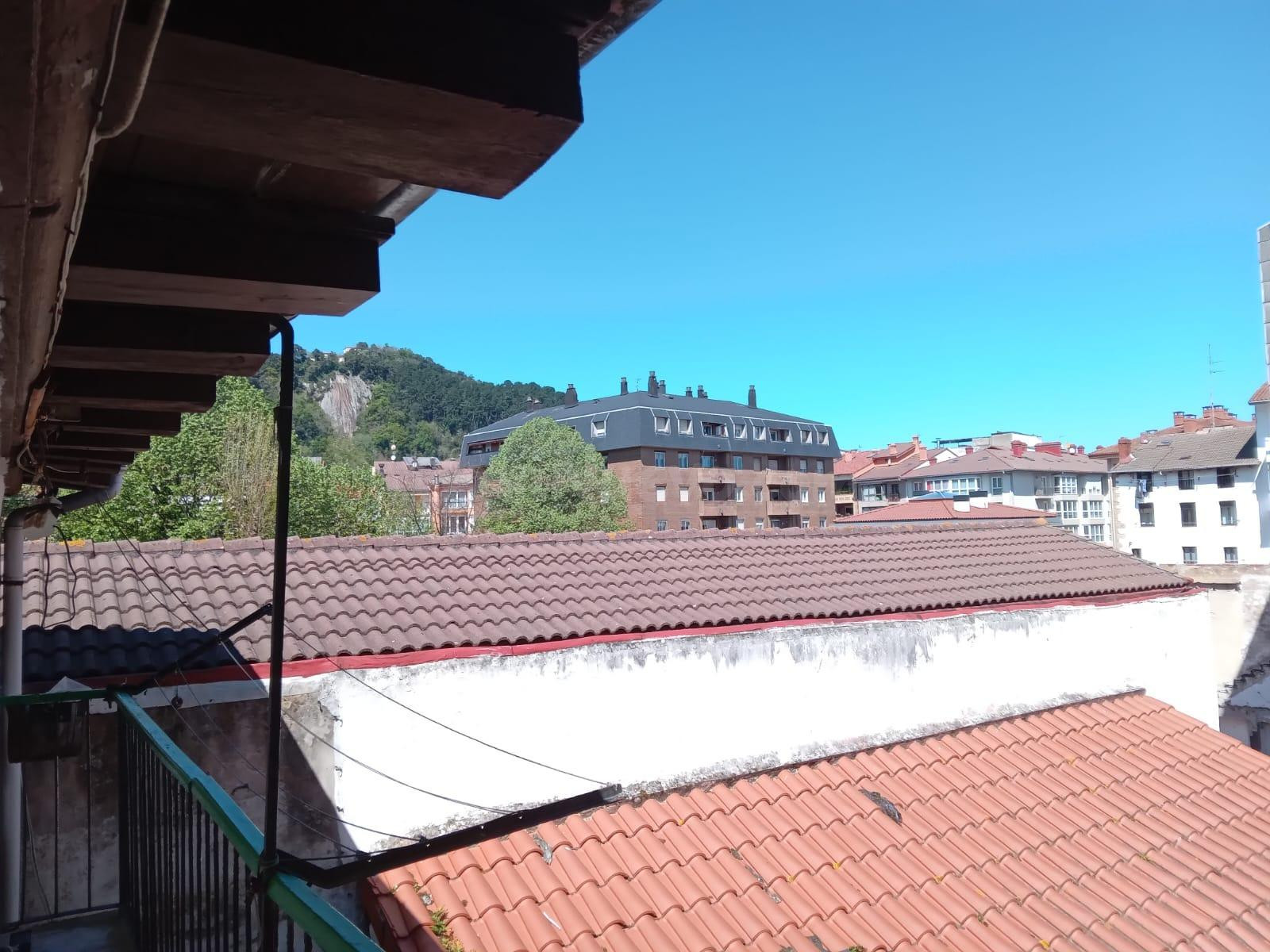En el centro de Zarautz.