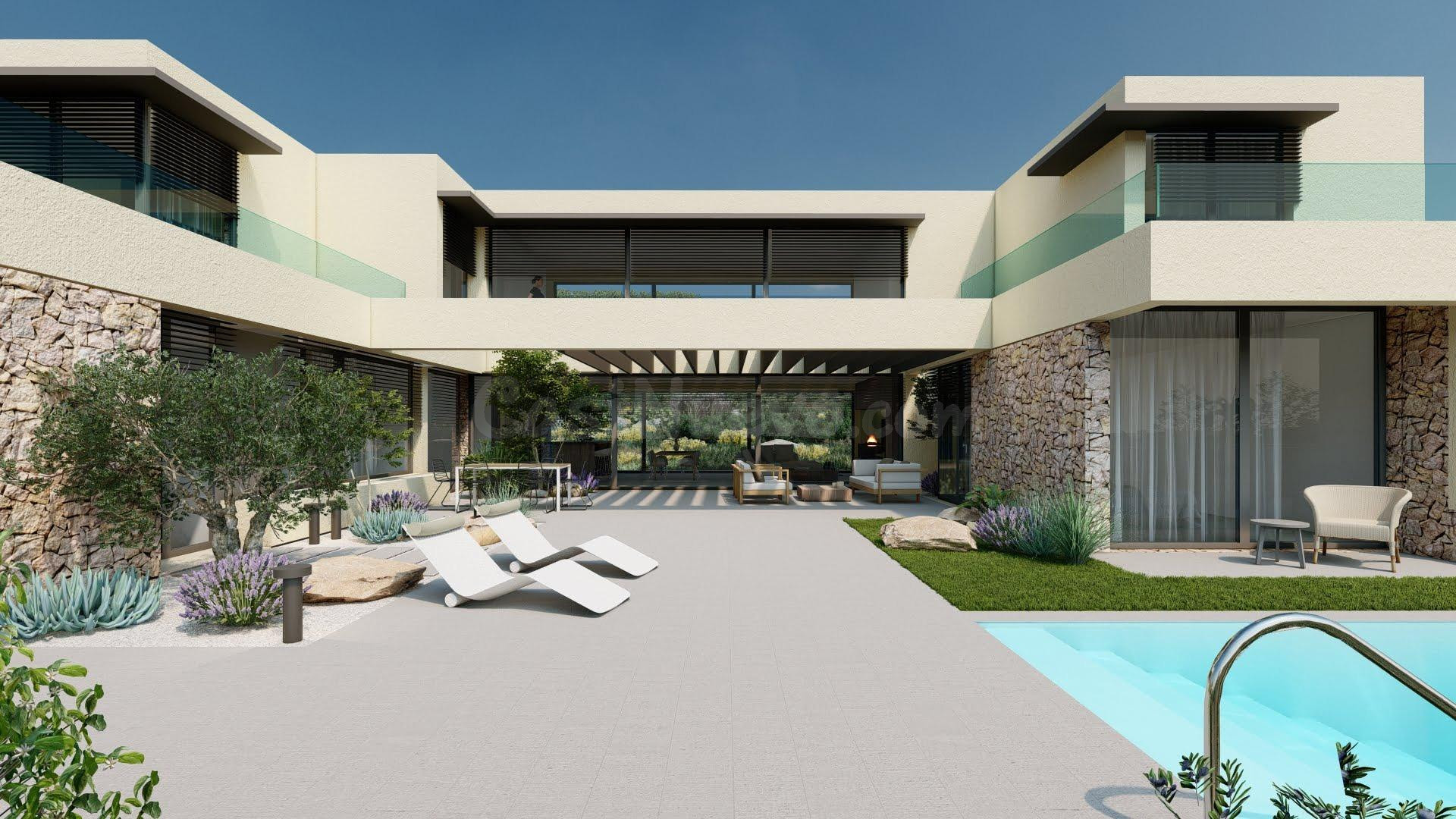 Villa de nueva construcción de 3 dormitorios y 2 baños