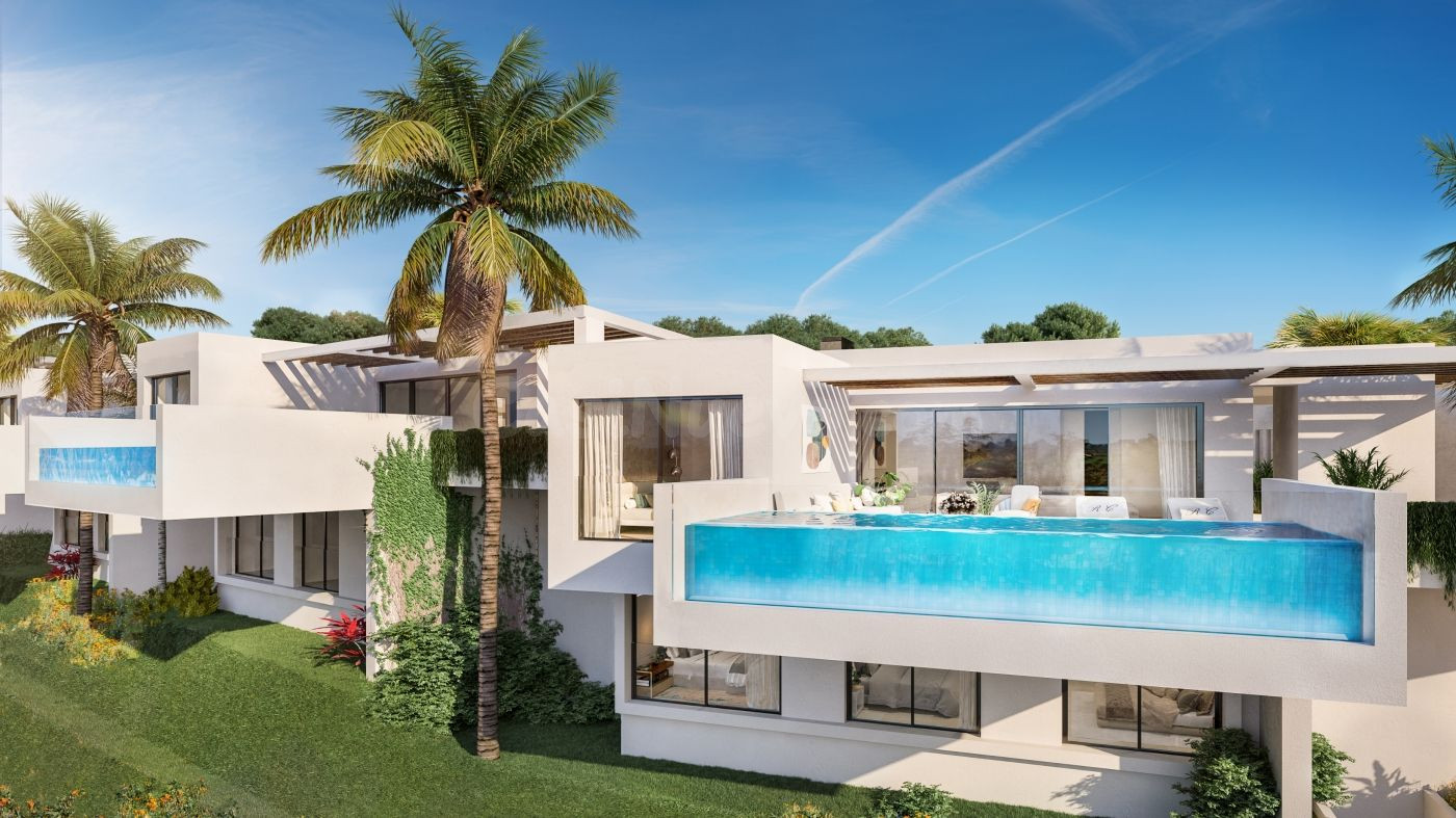 ¡Villa de obra nueva de 3 dormitorios y 4 baños en venta en Benalmádena!