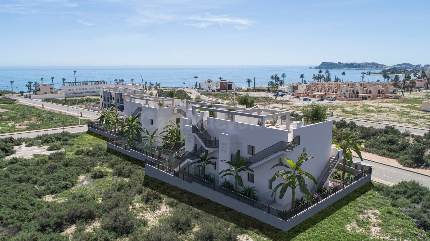Apartamento de obra nueva con vistas al mar en Puerto de Mazarrón