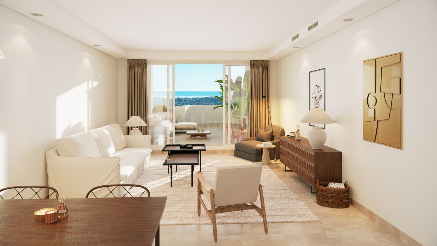 Piso espacioso de 2 habitaciones y 2 baños y asseo, con herm - foto 4