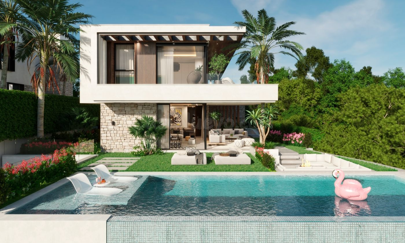 Villa exquisita con vistas al mar