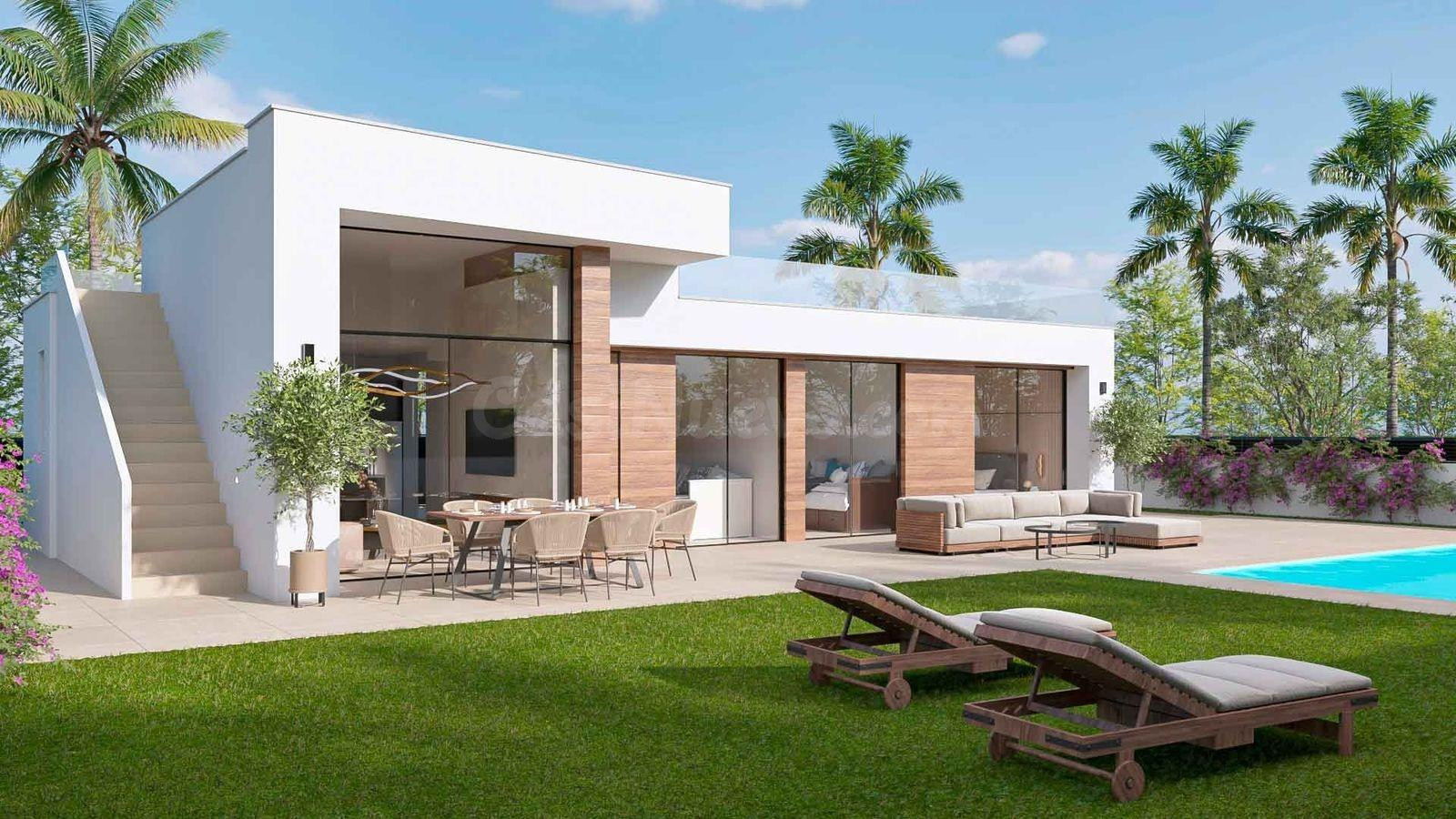 Impresionantes villas nuevas de 3 dormitorios y 2 baños.