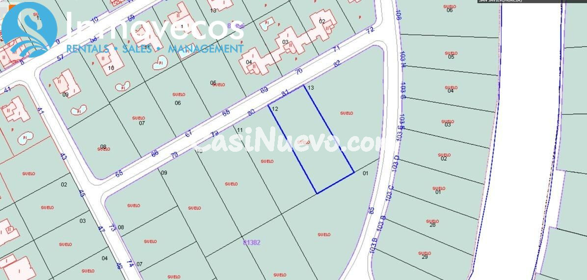 Parcela en Veneziola en el km 19 de la Manga del Mar Menor - foto 5