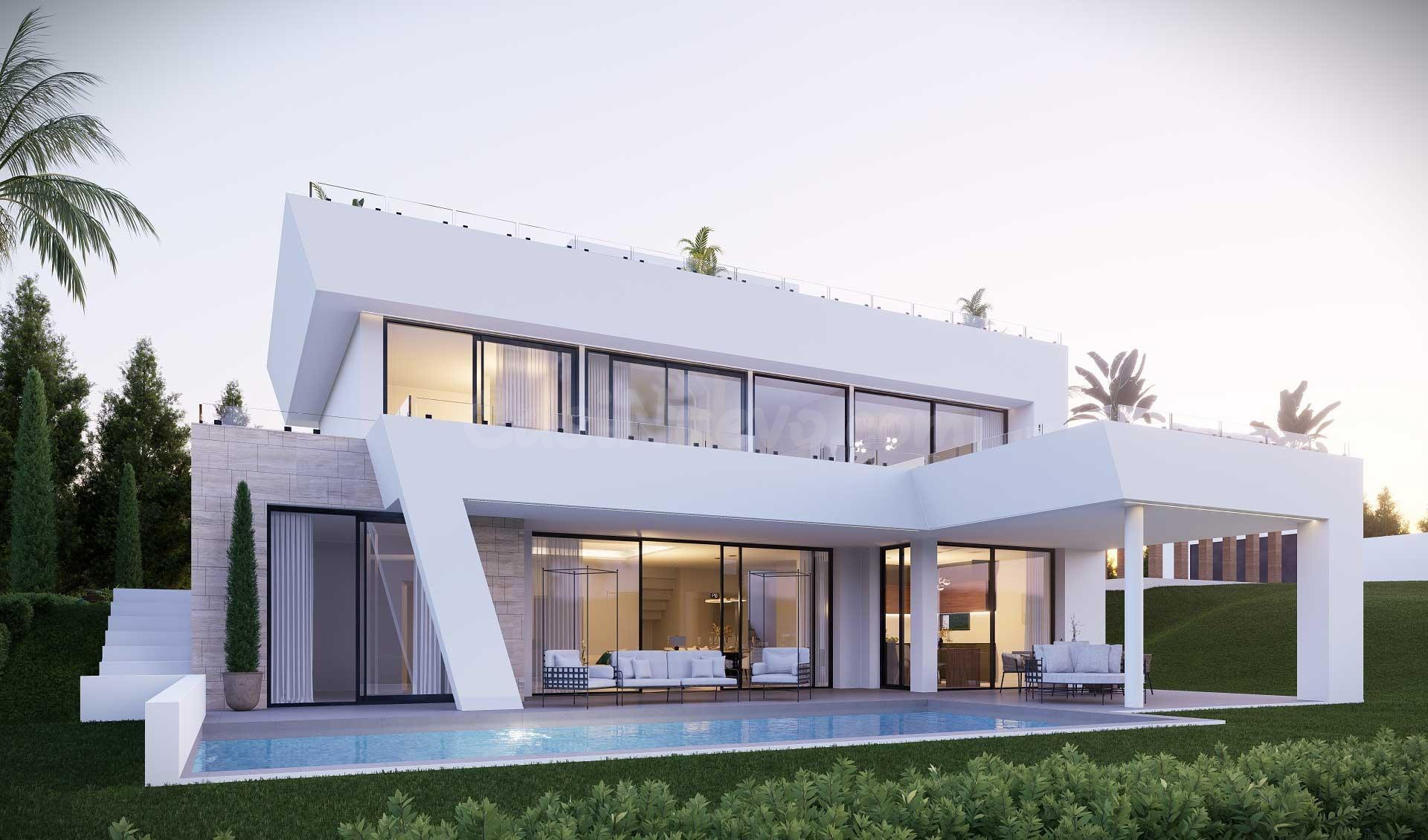 Espectacular Proyecto de Villa con Vistas Panorámicas en Estepona