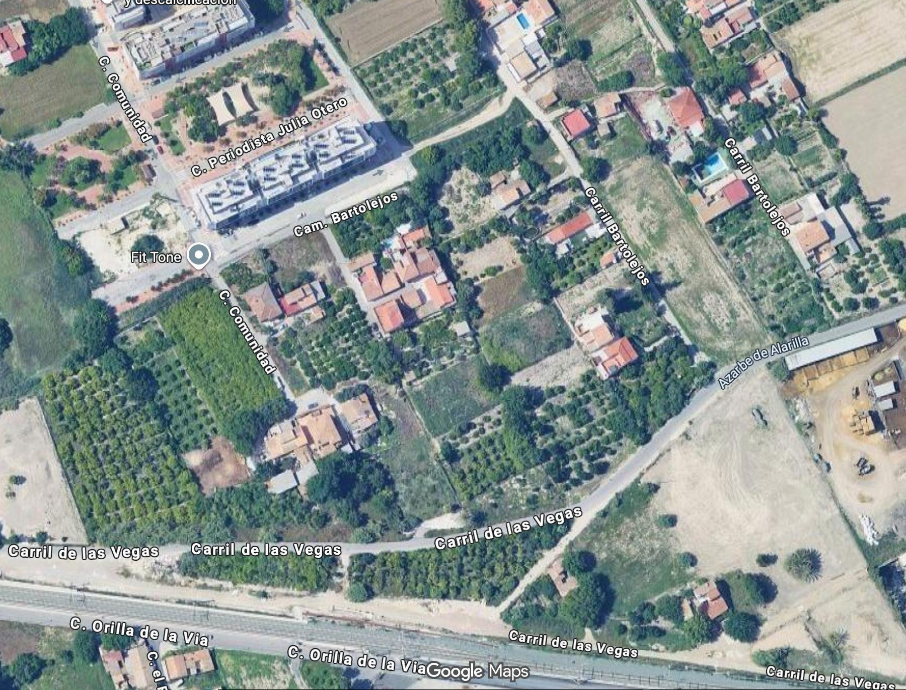 Parcela urbana vallada de 734 m2 en Los Dolores (Murcia)