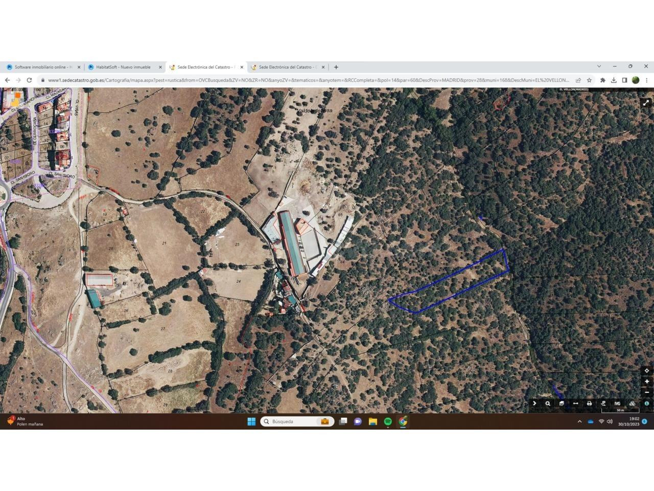 Finca rústica en venta en El Vellón