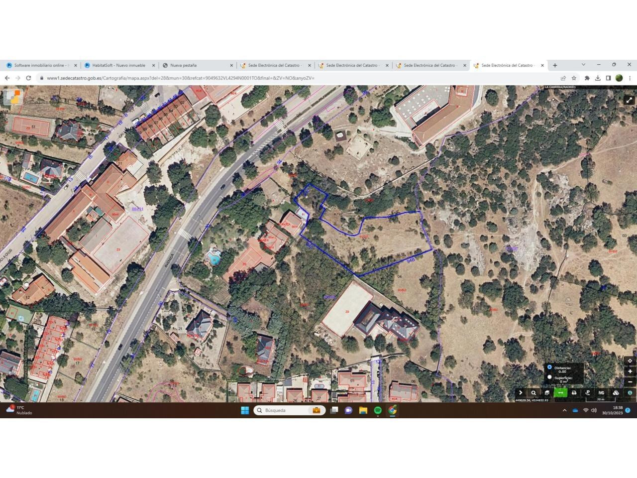 Solar urbanizable en venta en La Cabrera