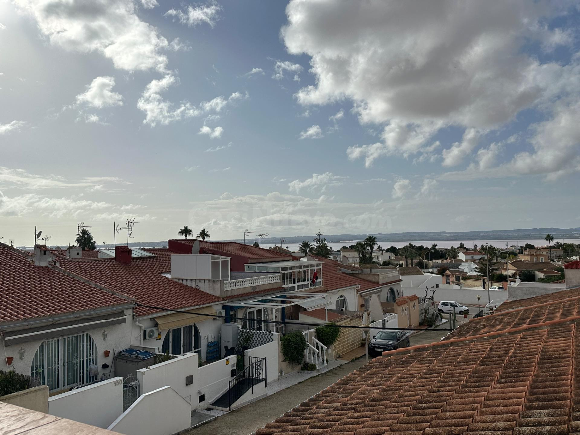 Chalet adosado a la venta con una impresionante vista panorá