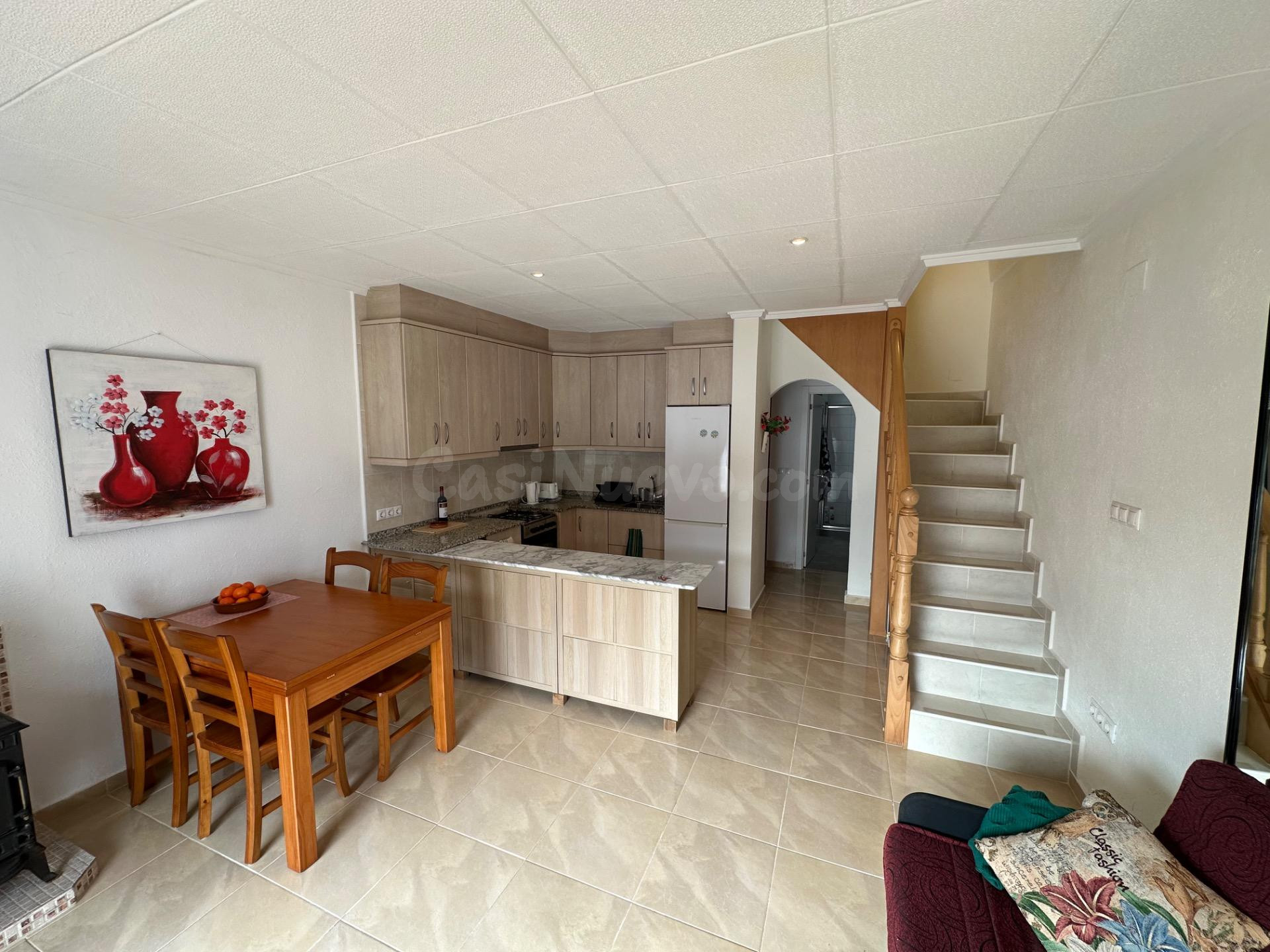 Chalet adosado a la venta con una impresionante vista panorá - foto 3