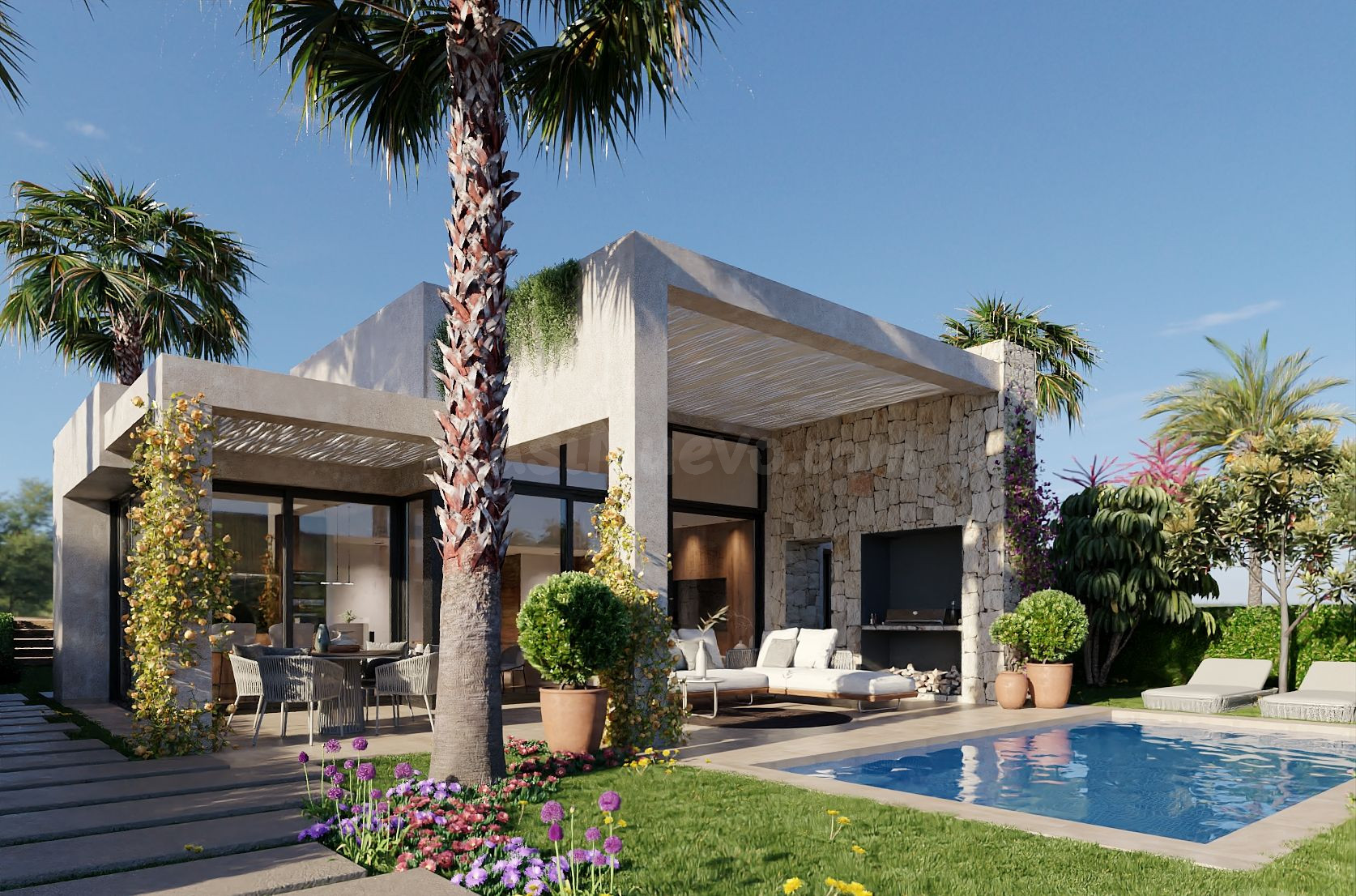 VILLA DE 3 DORMITORIOS EN CAMPO DE GOLF