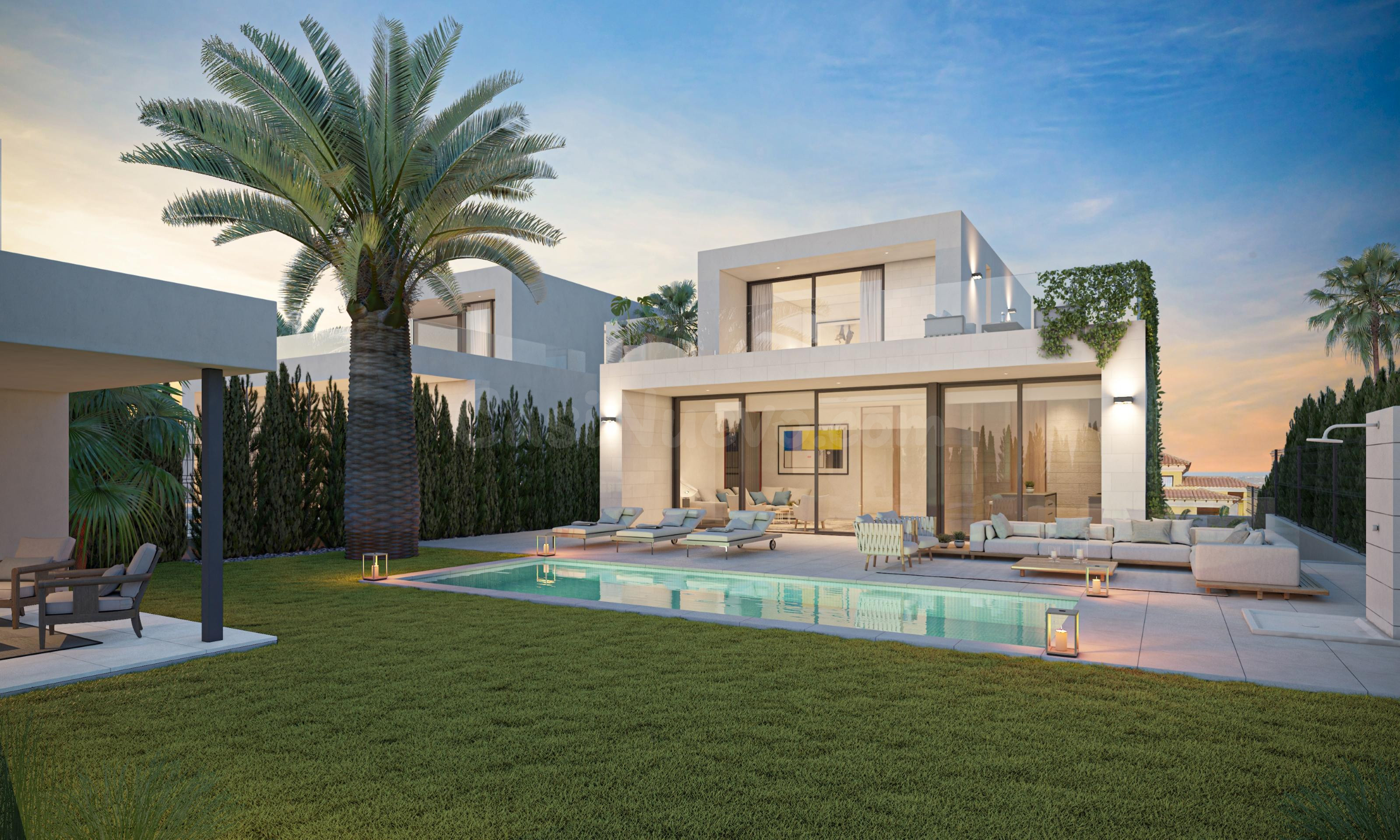 VILLA DE TRES DORMITORIOS EN CAMPO DE GOLF