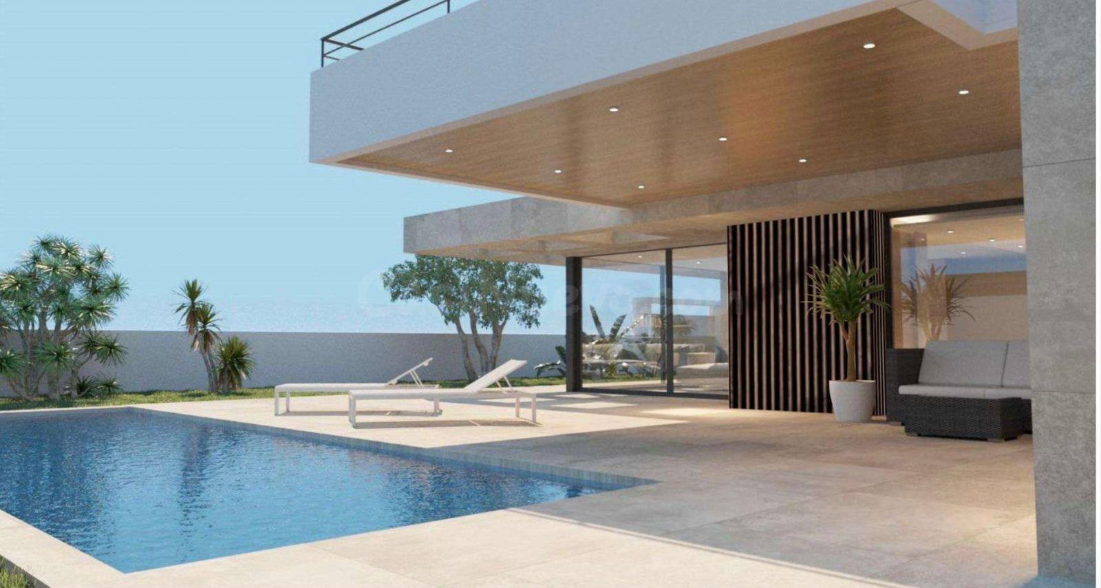 Villa Moderna con Vistas Panorámicas y Piscina Infinity