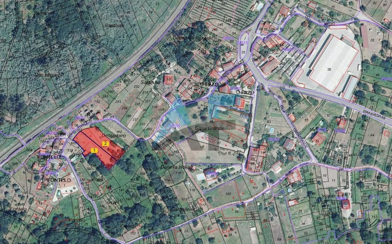 Parcelas urbanizables en Fontelo, Ourense - Oportunidad para construir a 10 min del centro