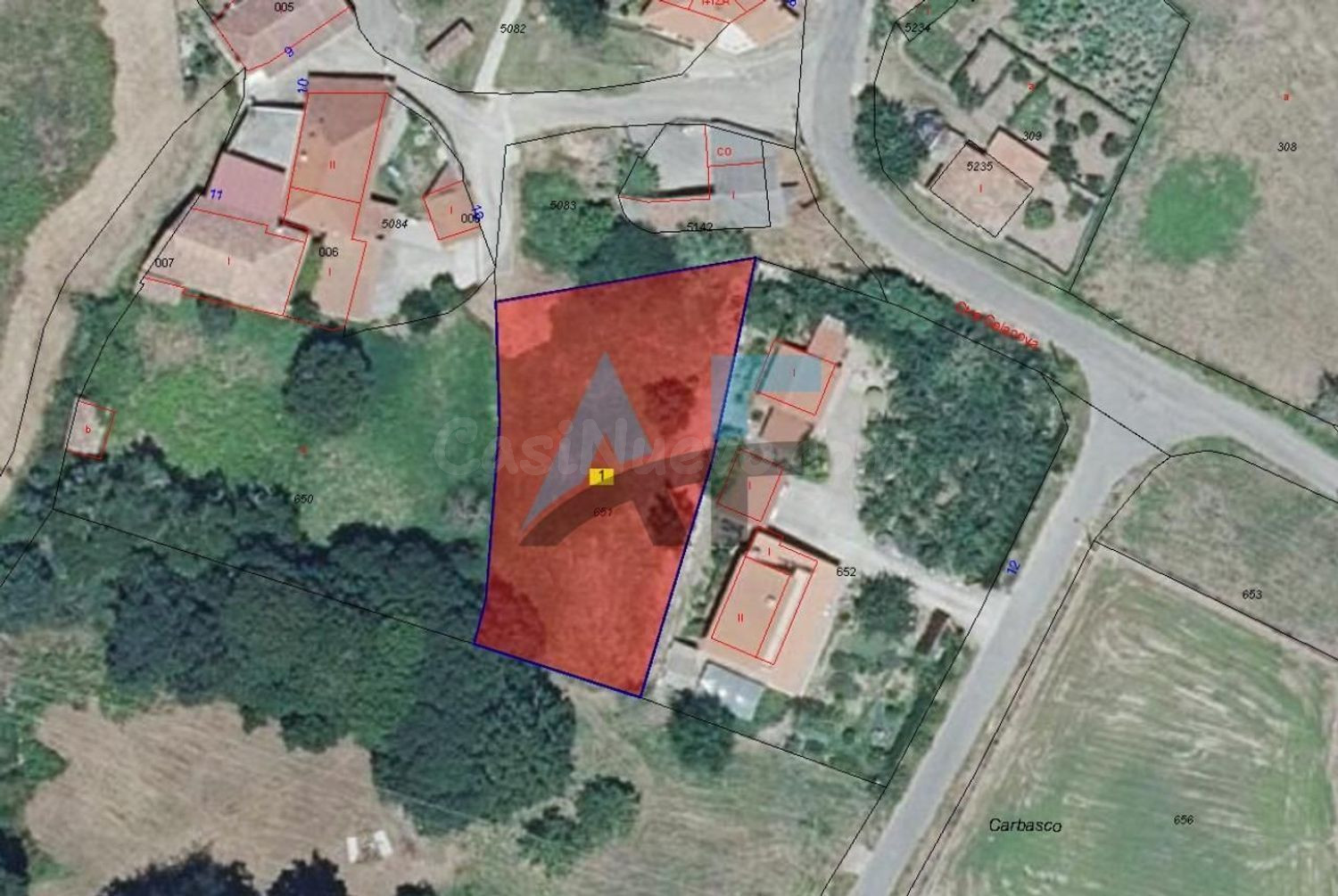 Terreno edificable de 862 m2 en Celanova: tu proyecto comienza aquí