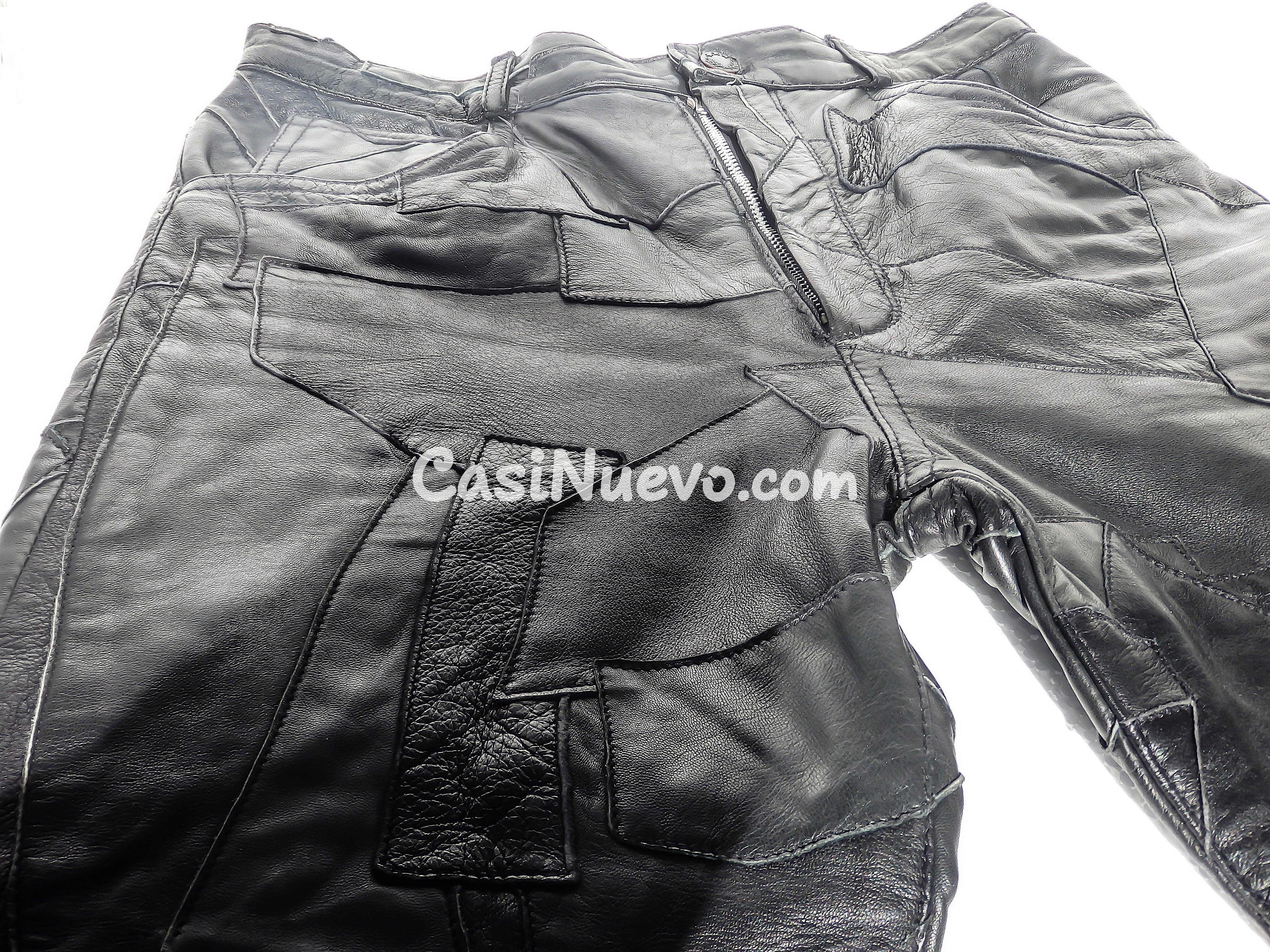 Pantalón de cuero unisex: Made in Spain - foto 4