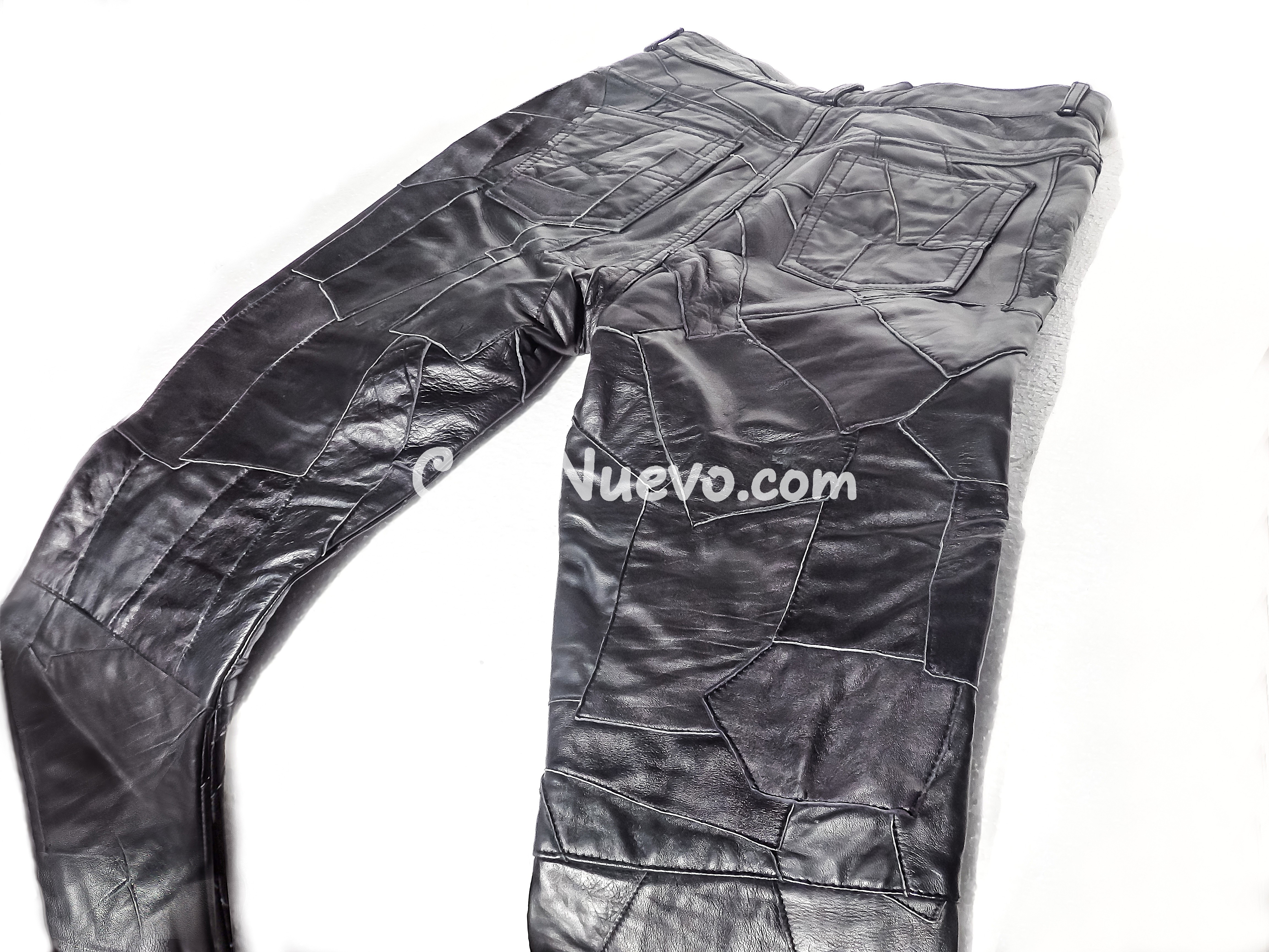 Pantalón de cuero unisex: Made in Spain - foto 8